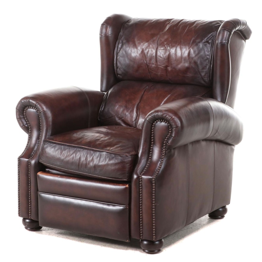 Bernhardt Leather Reclining Armchair