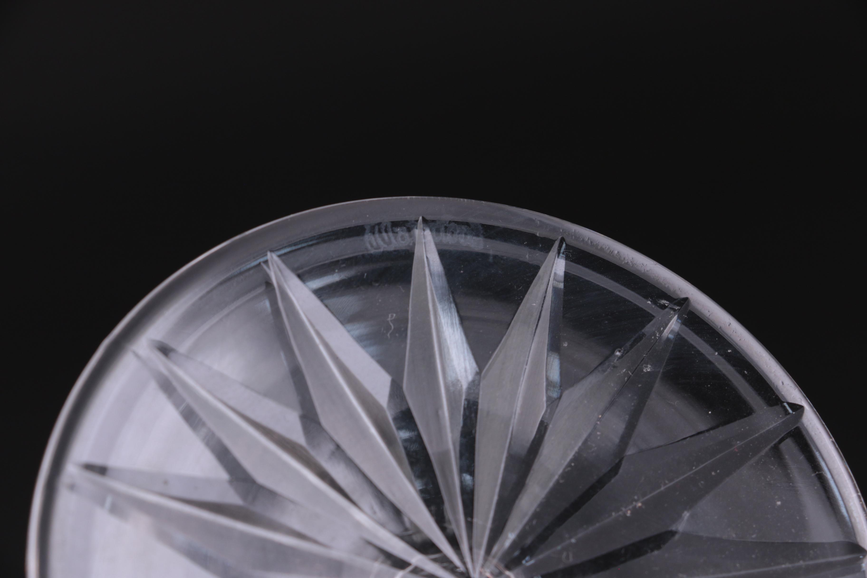 Waterford Crystal Single Light Candlesticks, Mid to Late 20th Century