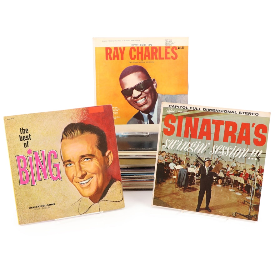 Ray Charles, Frank Sinatra, Judy Garland, Bing Crosby, Other Vinyl LP Records