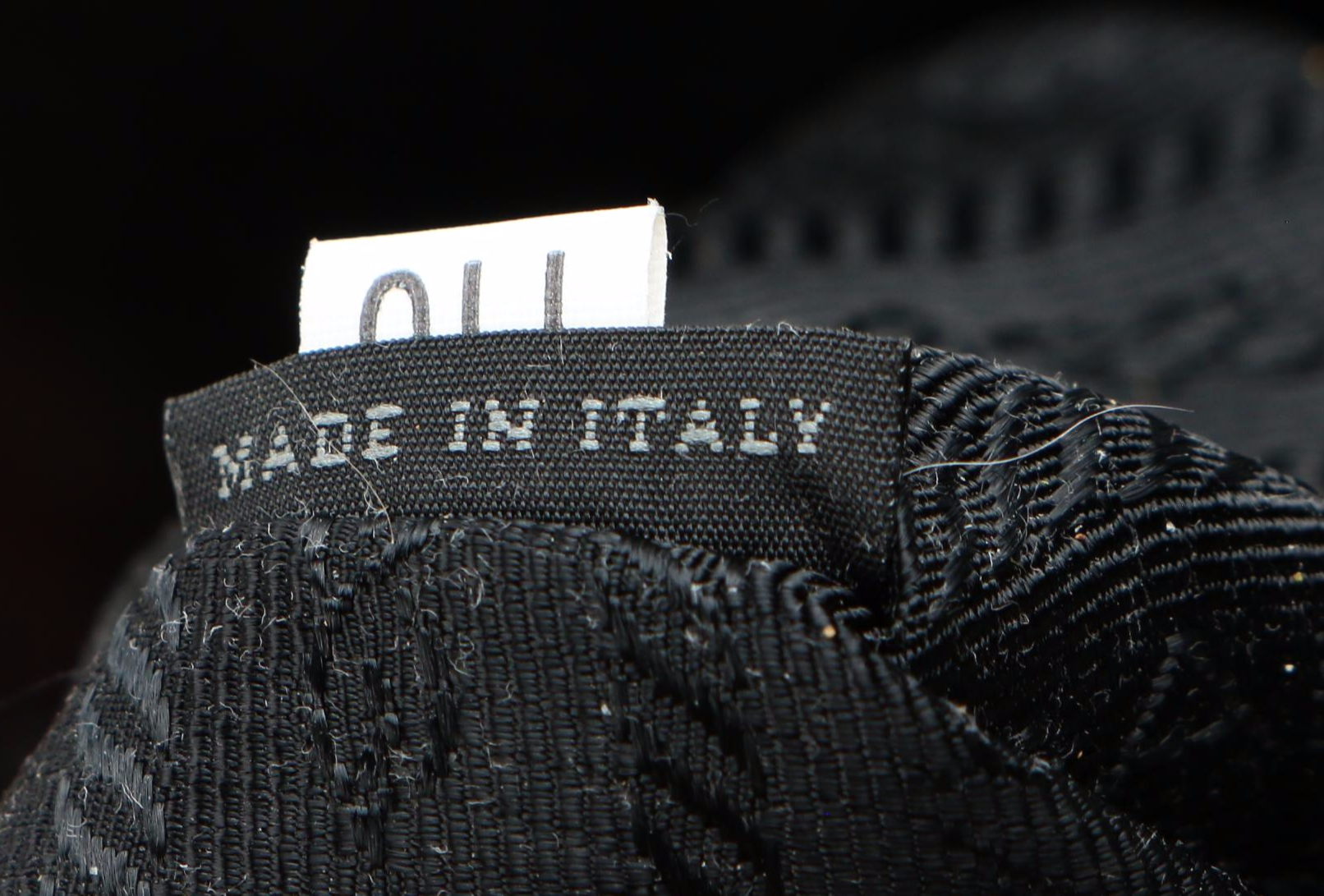 Prada Tote Bag in Black Gaufre Nylon Tessuto and Leather with Detachable Strap