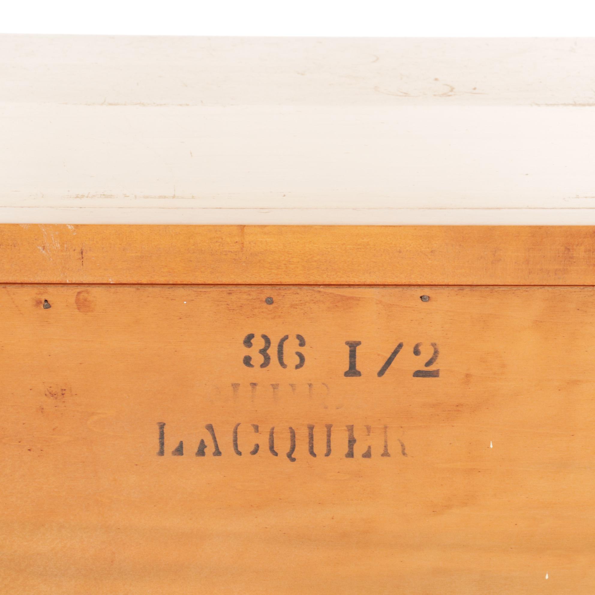 Kling Furniture Mid Century Modern Maple Dresser and Mirror