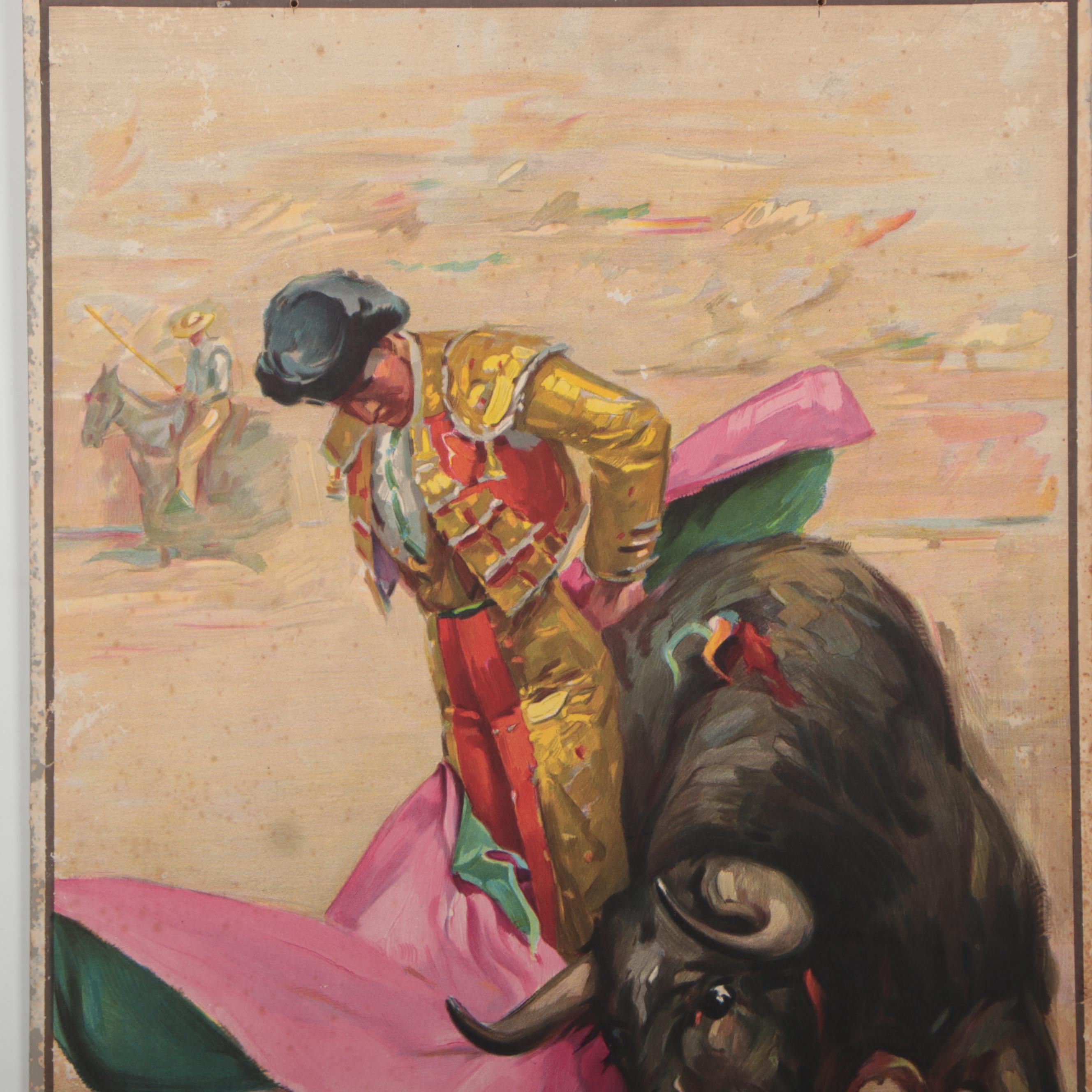 Lithograph Poster After José Cros Estrems, 1970