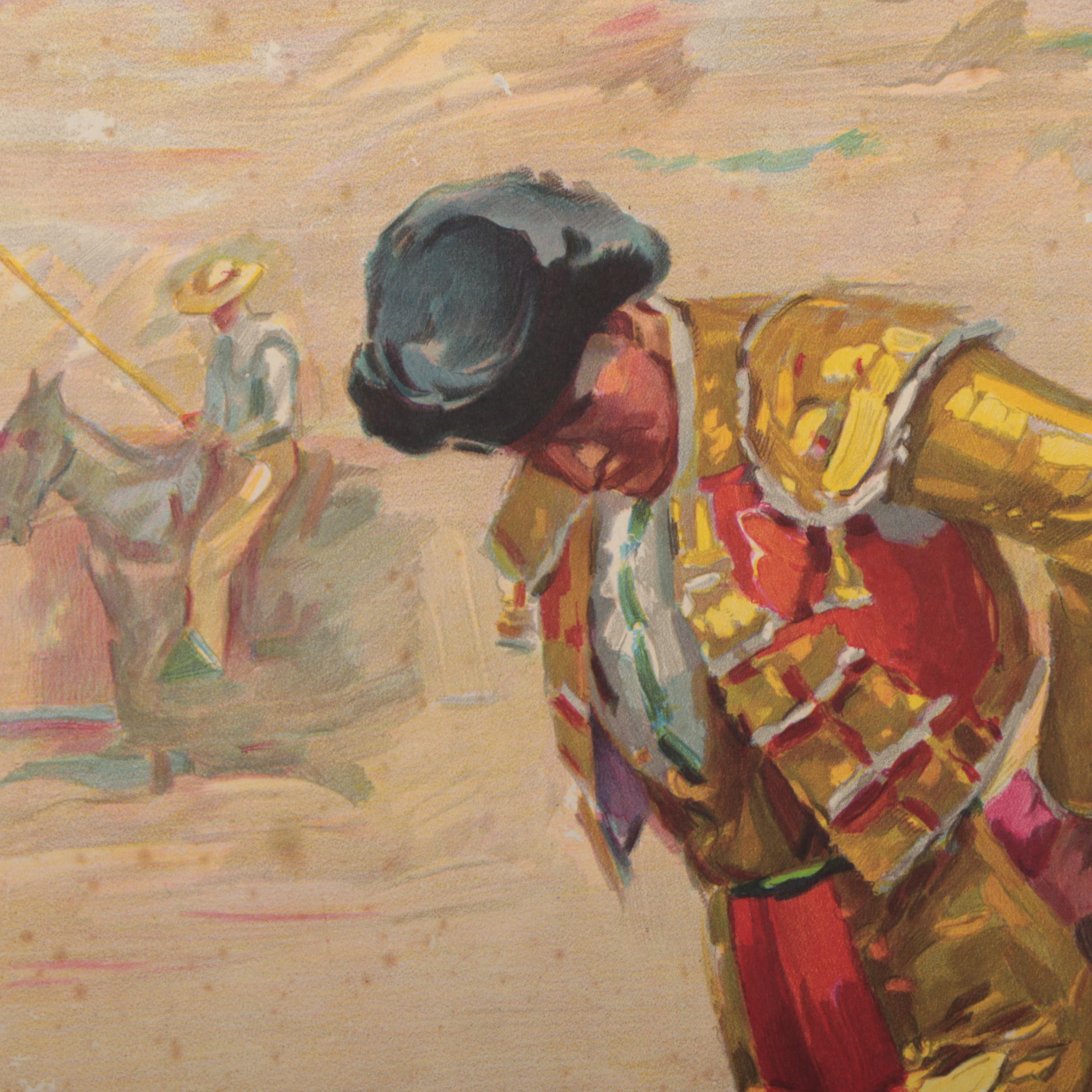 Lithograph Poster After José Cros Estrems, 1970