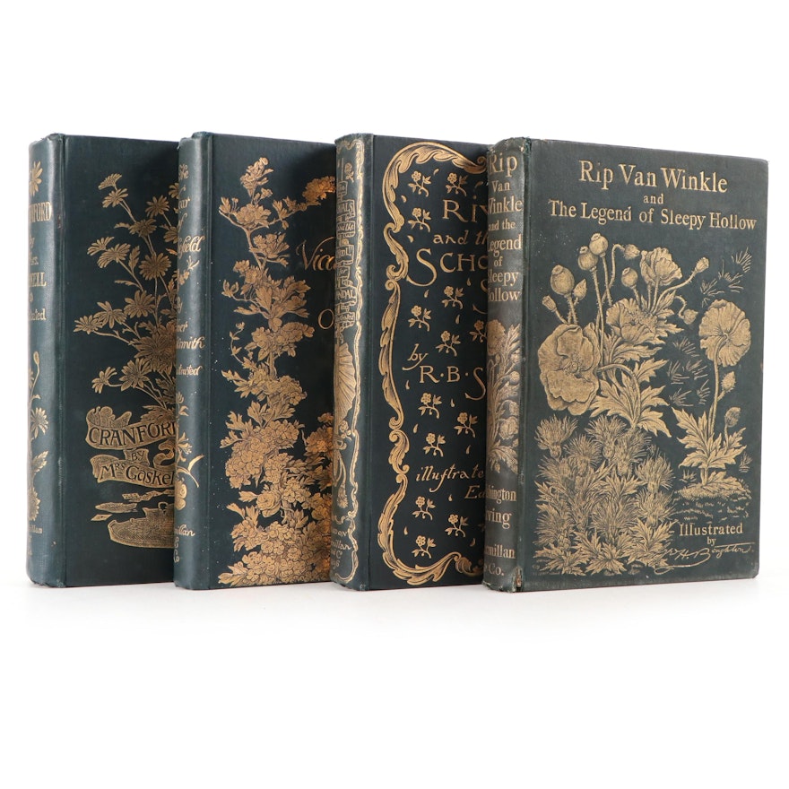 Illustrated "Rip Van Winkle" by Washington Irving and More, Late 19th Century