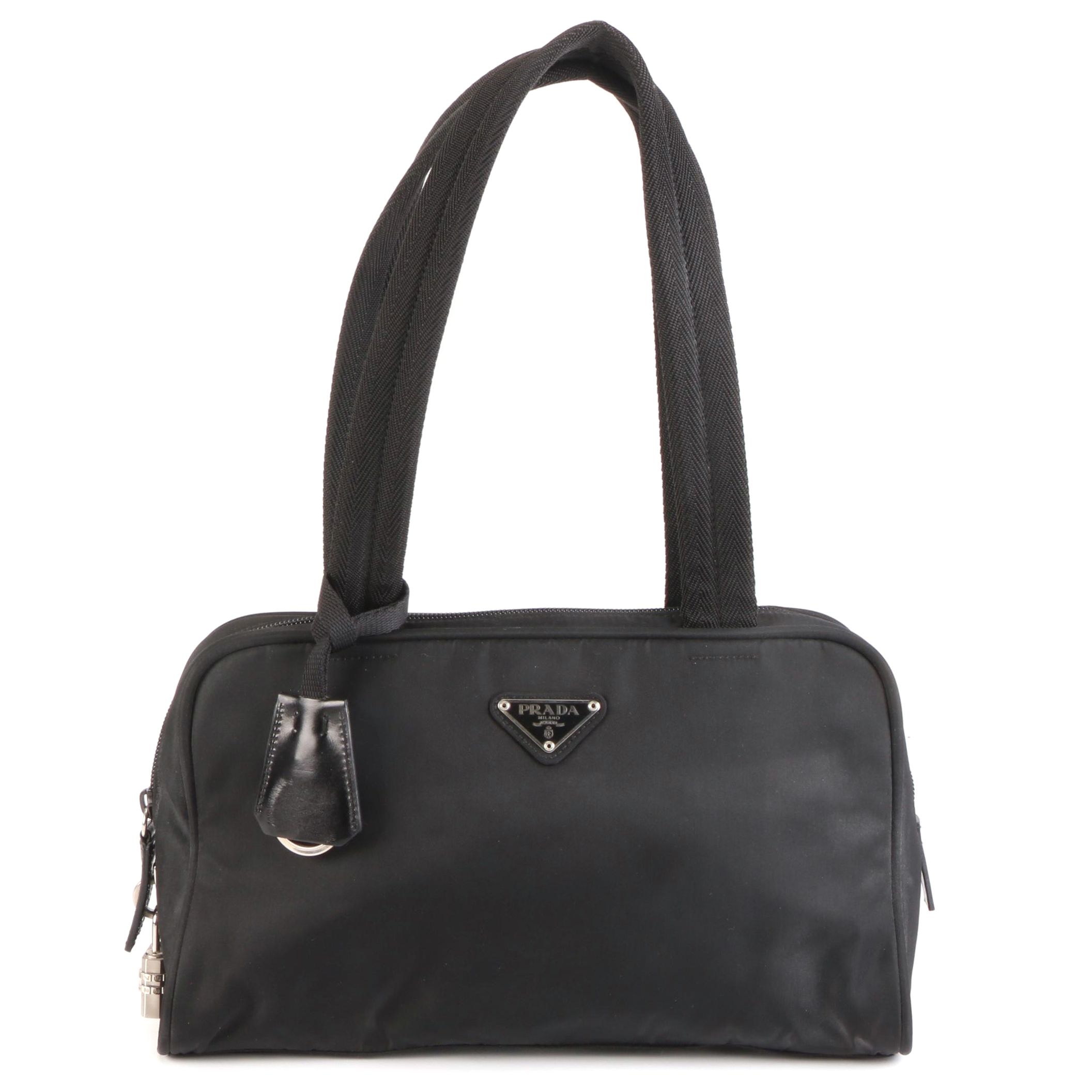 Prada Black Nylon Shoulder Bag