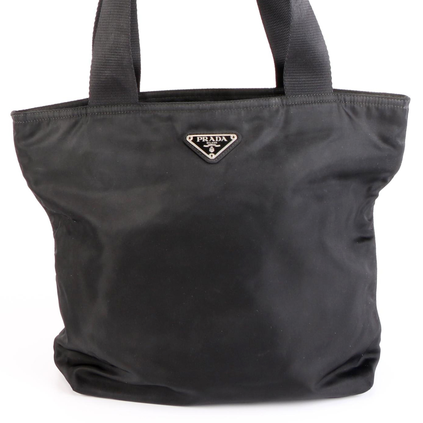 Prada Tote Bag in Black Tessuto Nylon