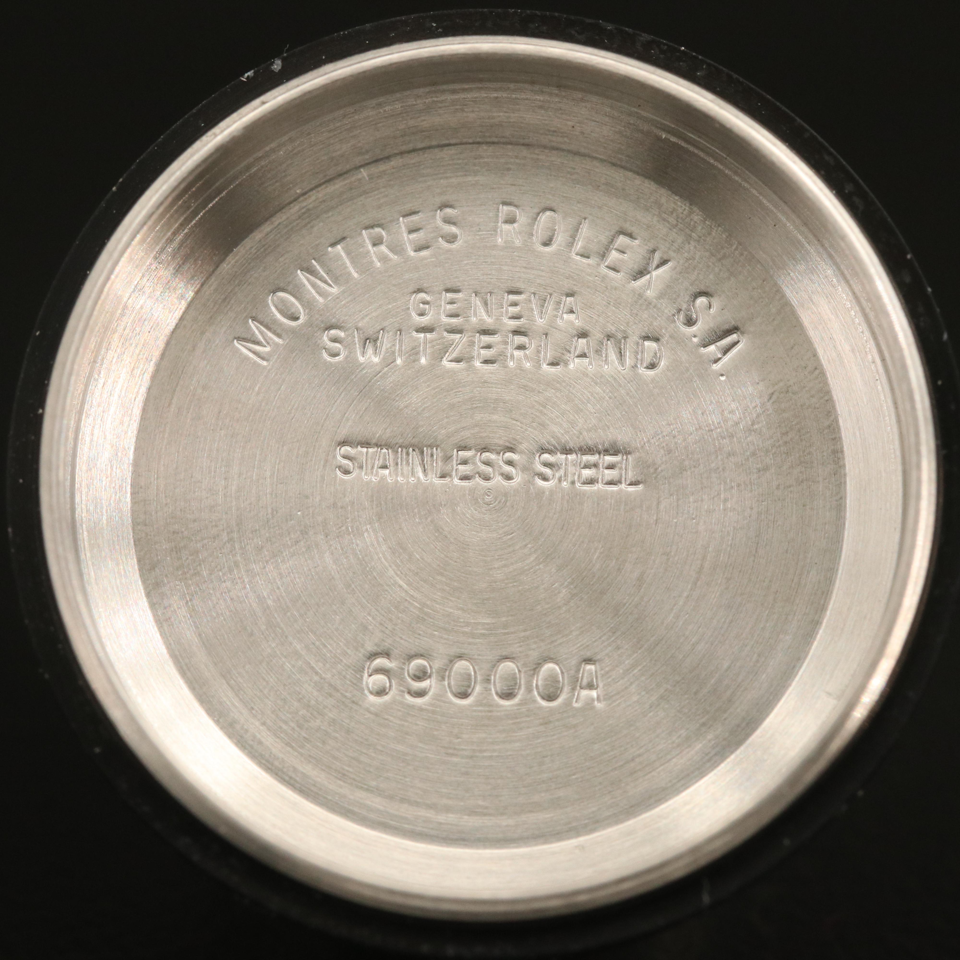 1991 Rolex Datejust 18K and Stainless Watch with Hobnail Dial