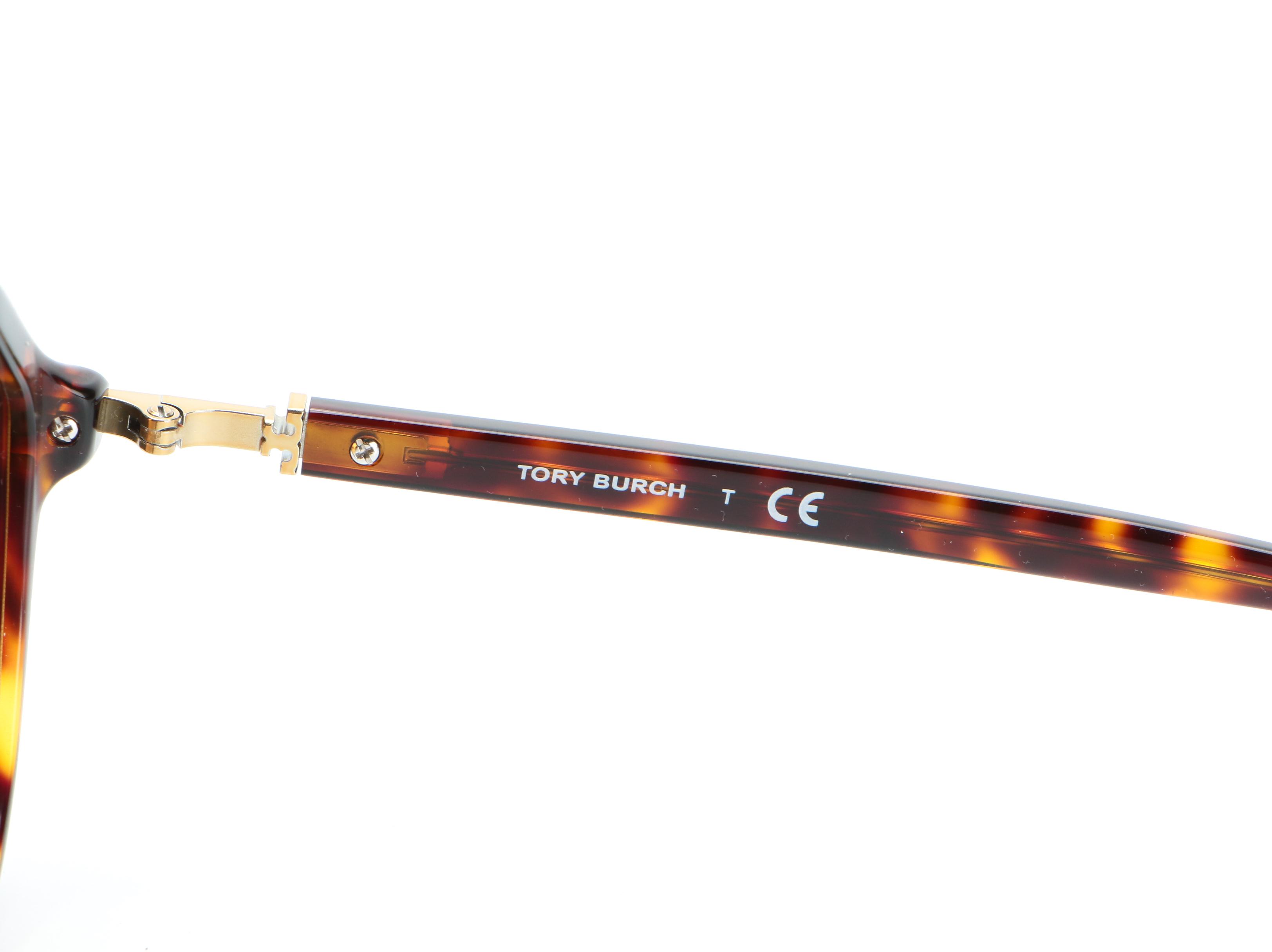 Tory Burch TY7138 FA Gradient Lens Sunglasses in Tortoise with Case