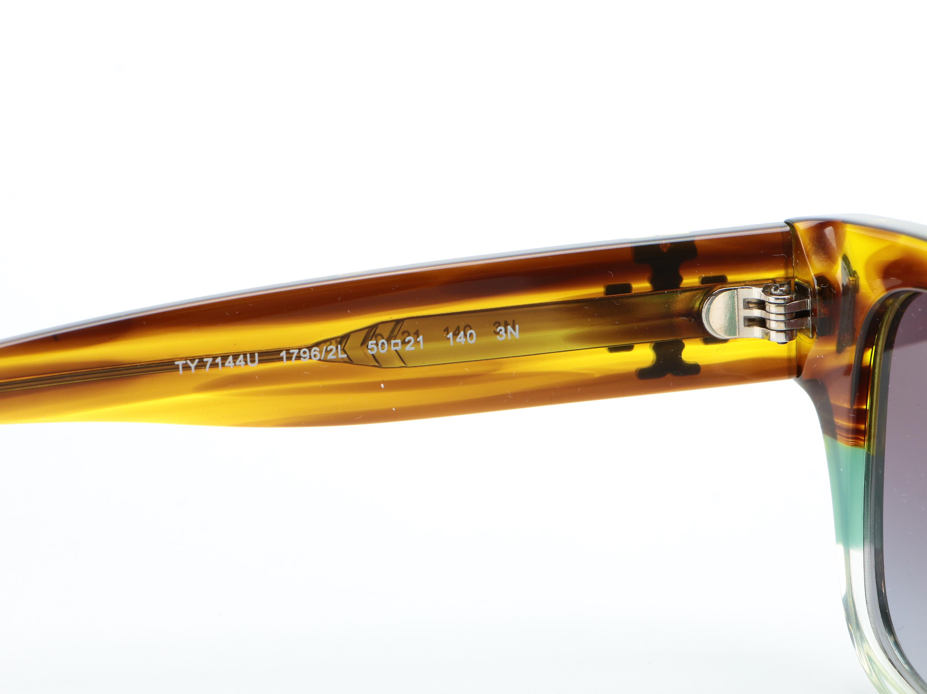 Tory Burch TY7144U Sunglasses Multicolor Frame with Case