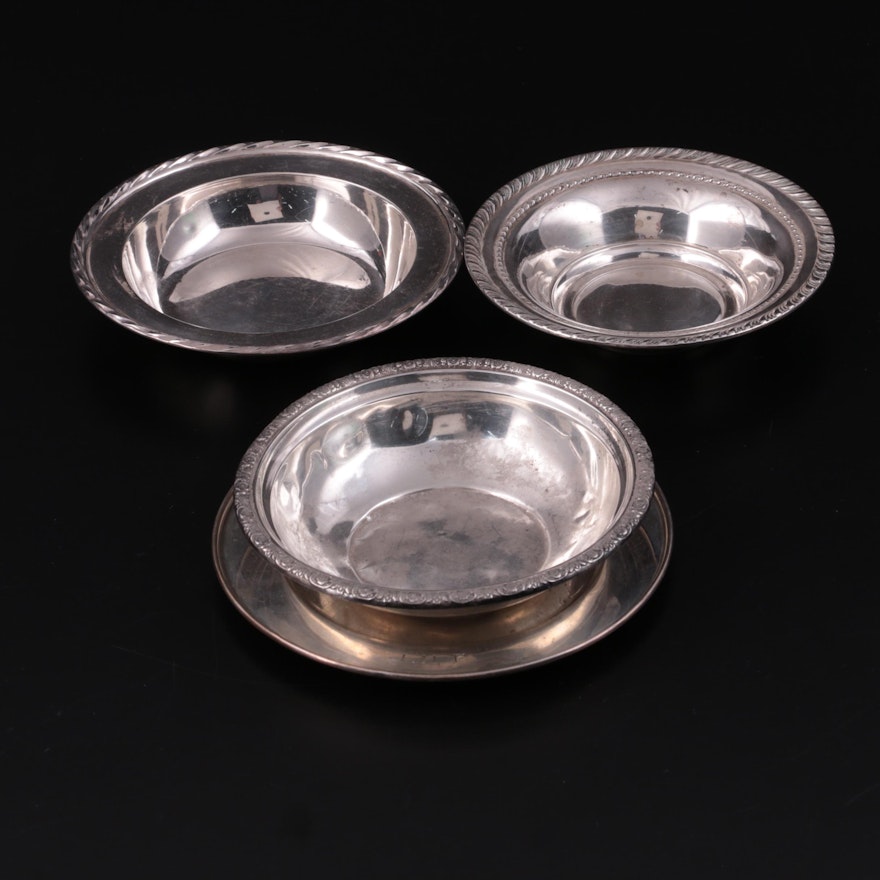 International "Prelude" and Other Sterling Silver Bowls and Plate