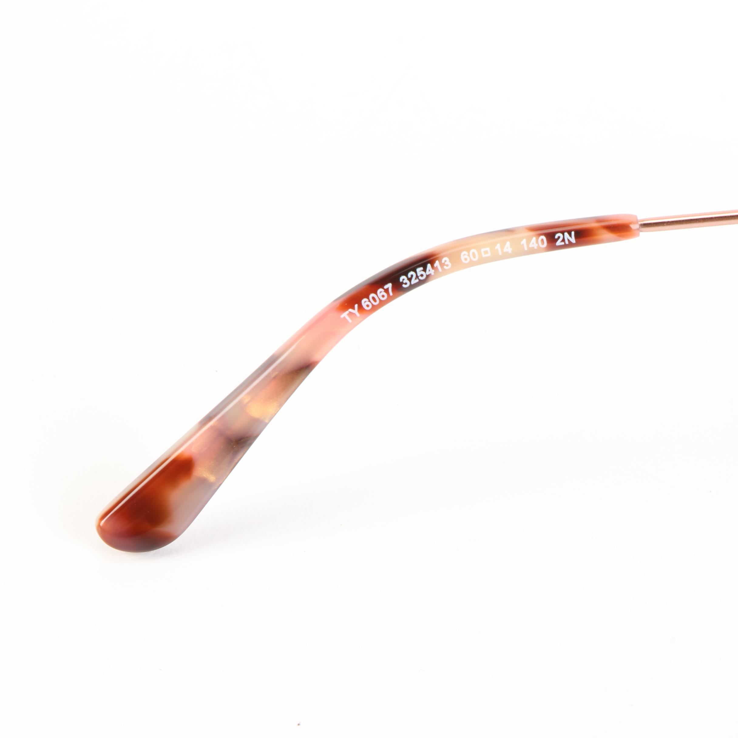 Tory Burch TY6067 Modified Cat Eye Sunglasses with Case