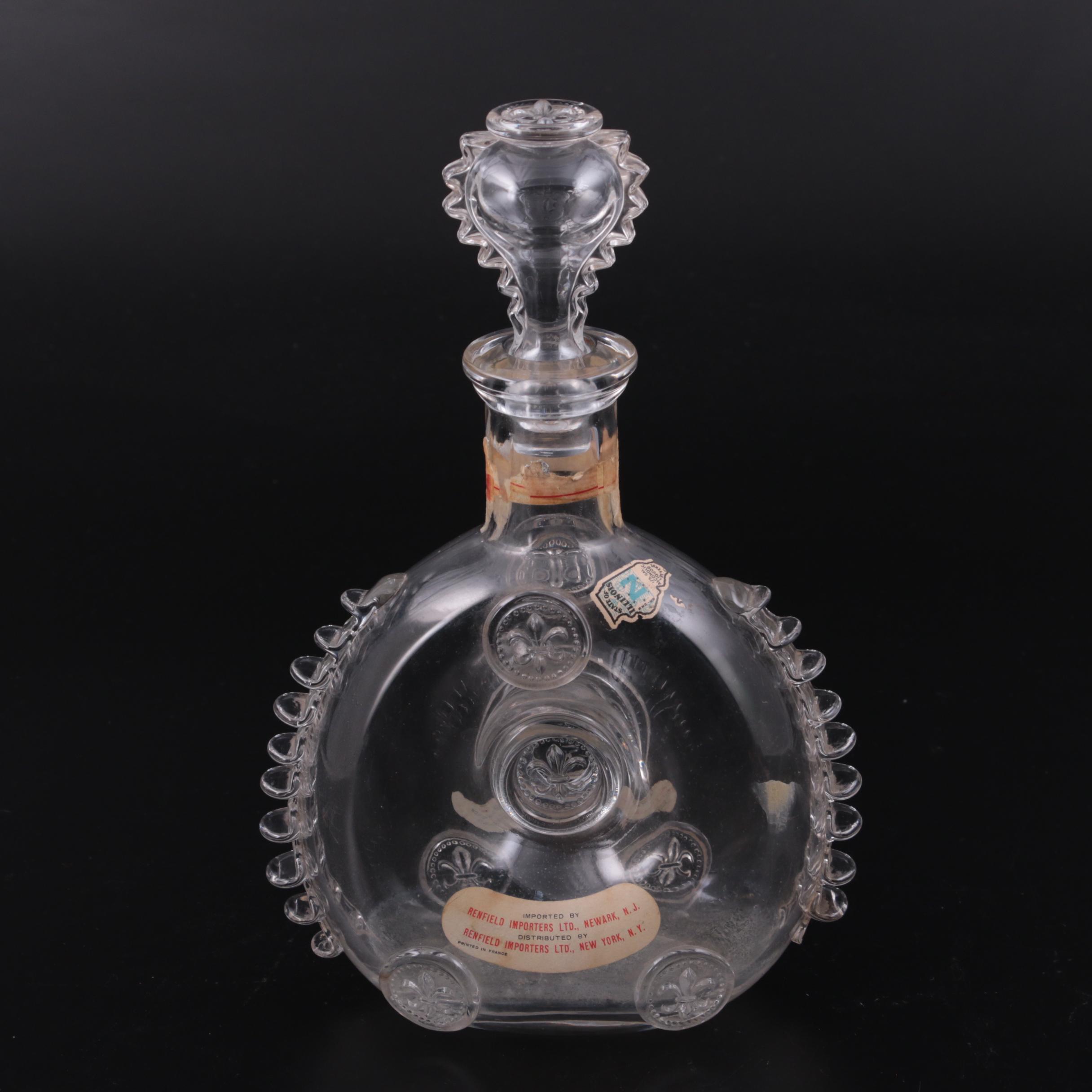 Baccarat for Rémy Martin Louis XIII Crystal Cognac Bottle, Mid-20th Century