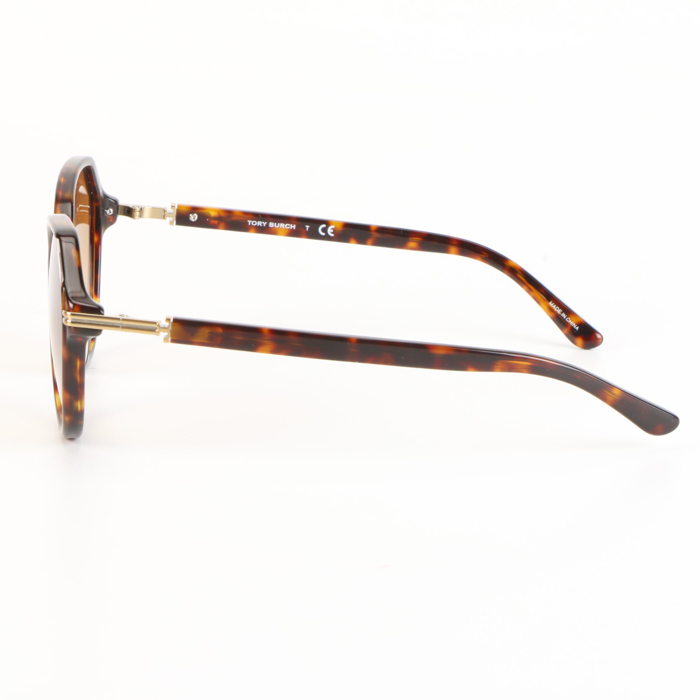 Tory Burch TY 7138 Sunglasses in Tortoise with Case