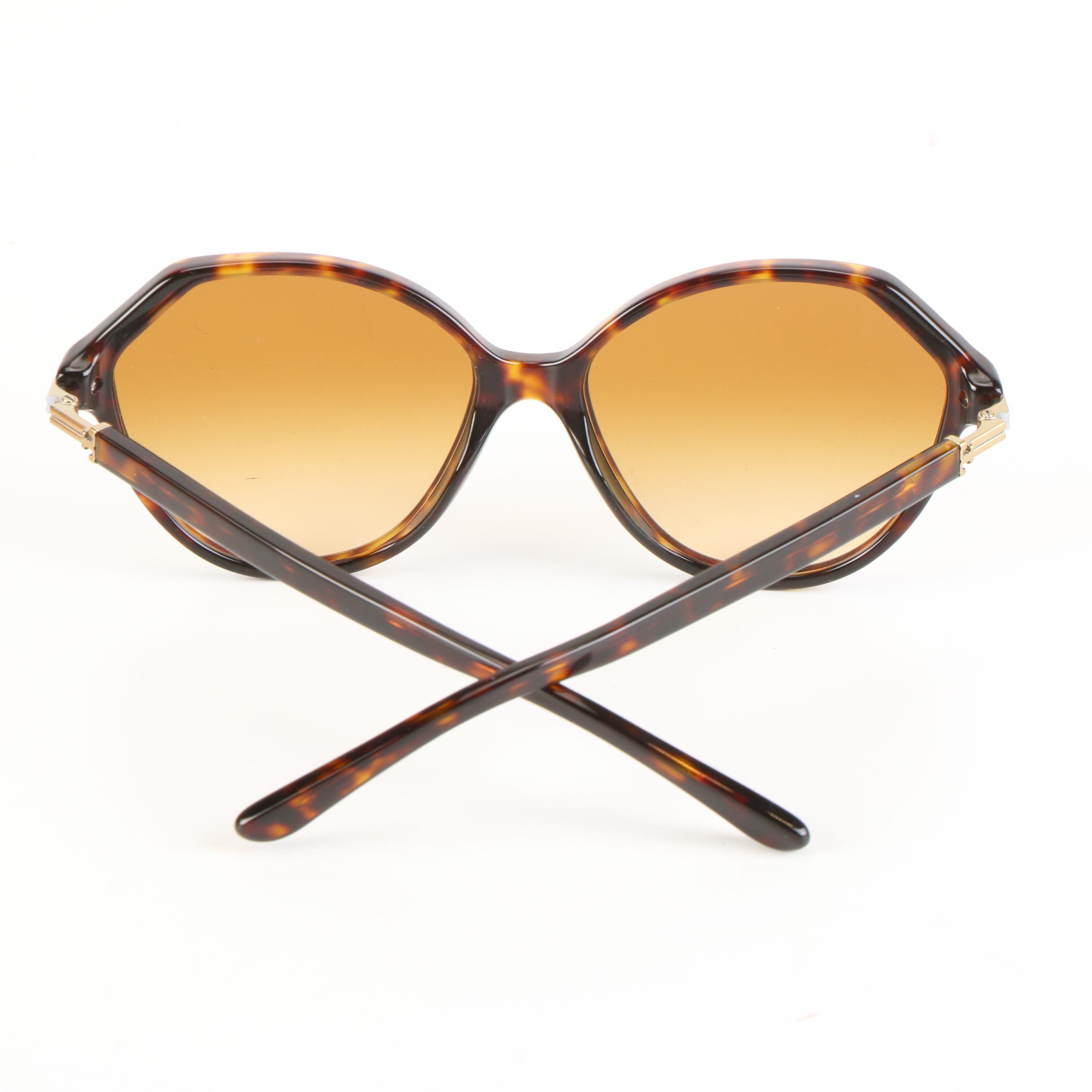 Tory Burch TY 7138 Sunglasses in Tortoise with Case