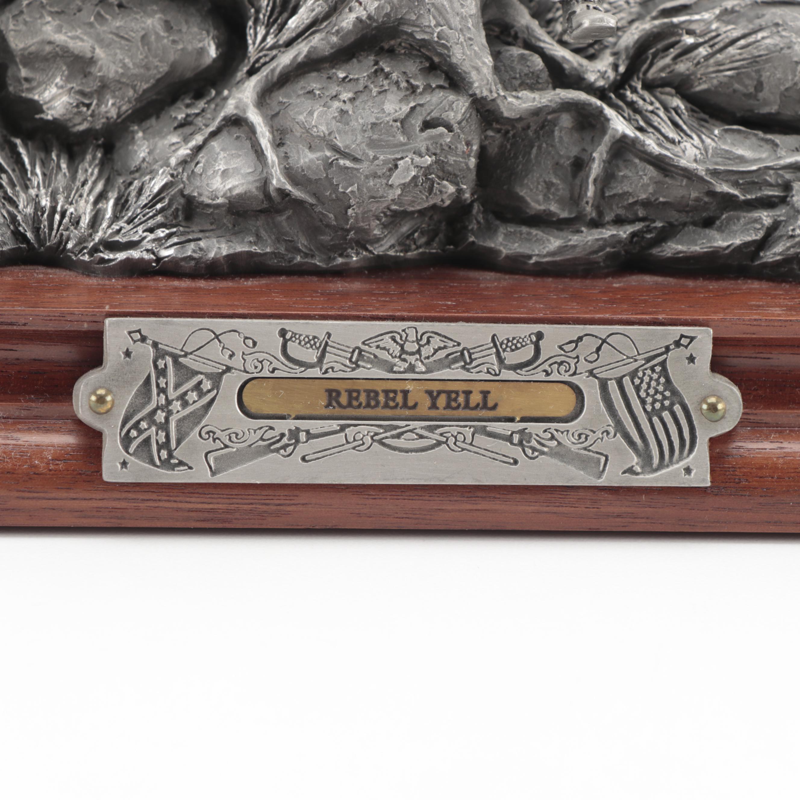 Francis Barnum for Chilmark "Rebel Yell" Pewter Sculpture, 1996