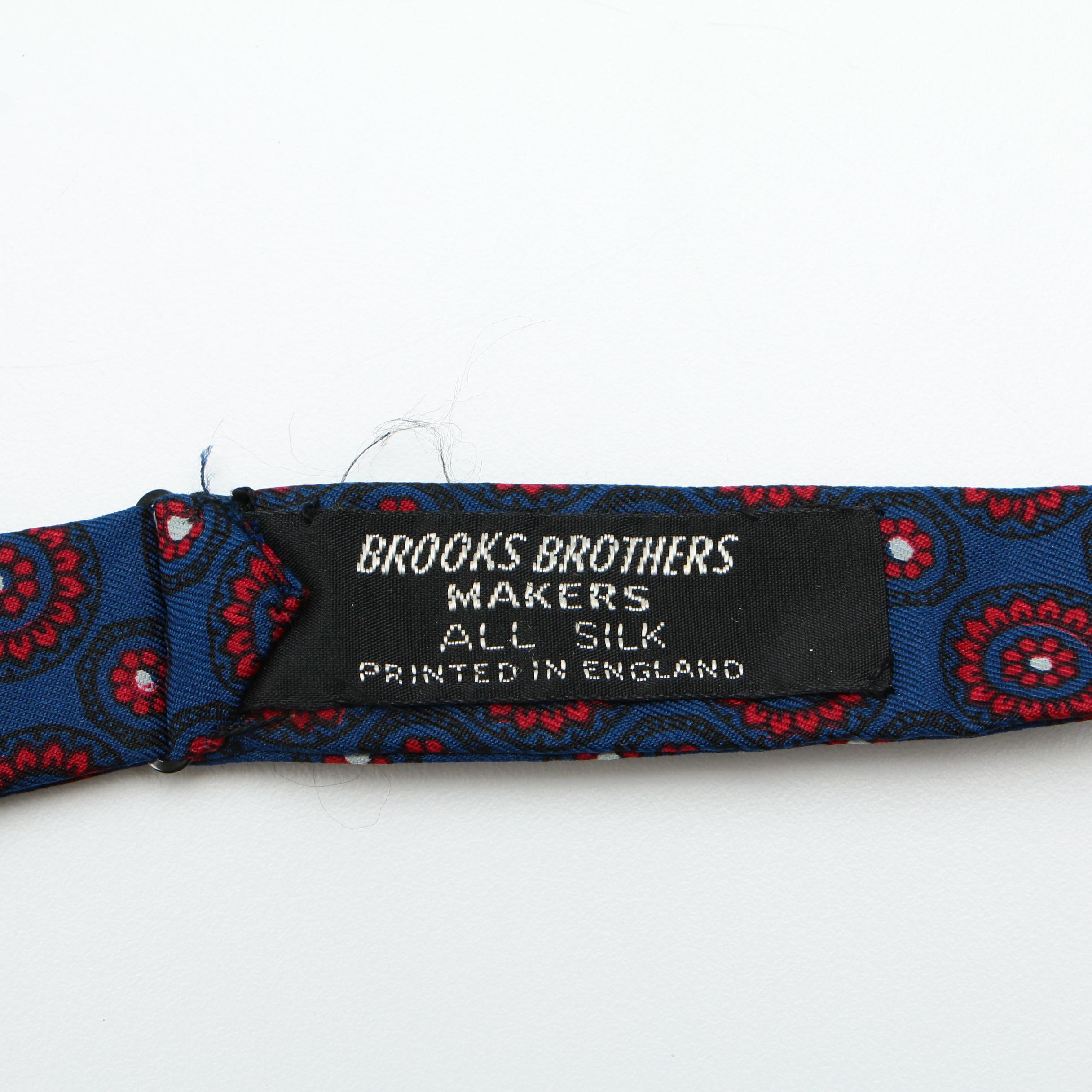 Men's Formal Neckties and Bowties in Printed Silk Twill