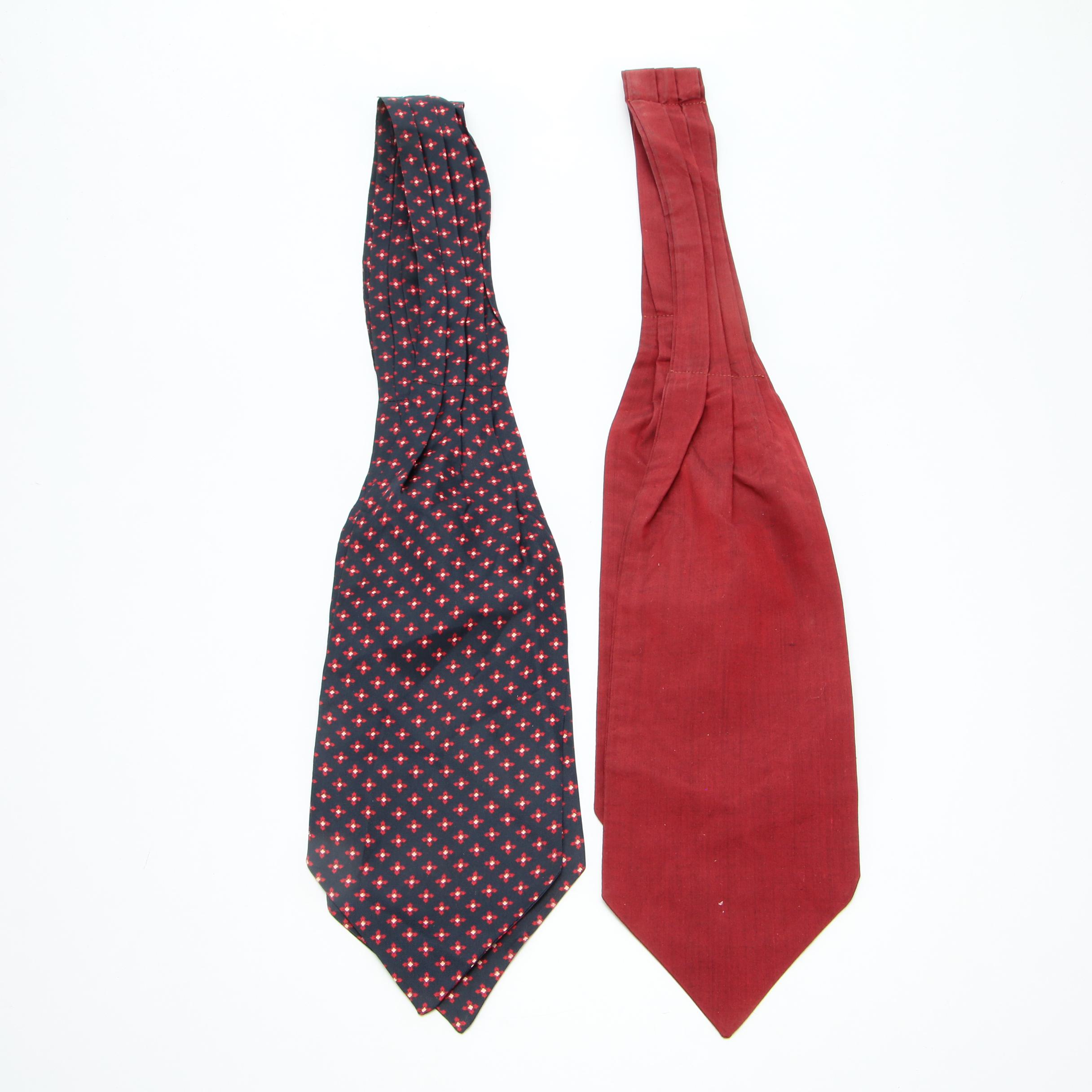 Men's Formal Neckties and Bowties in Printed Silk Twill