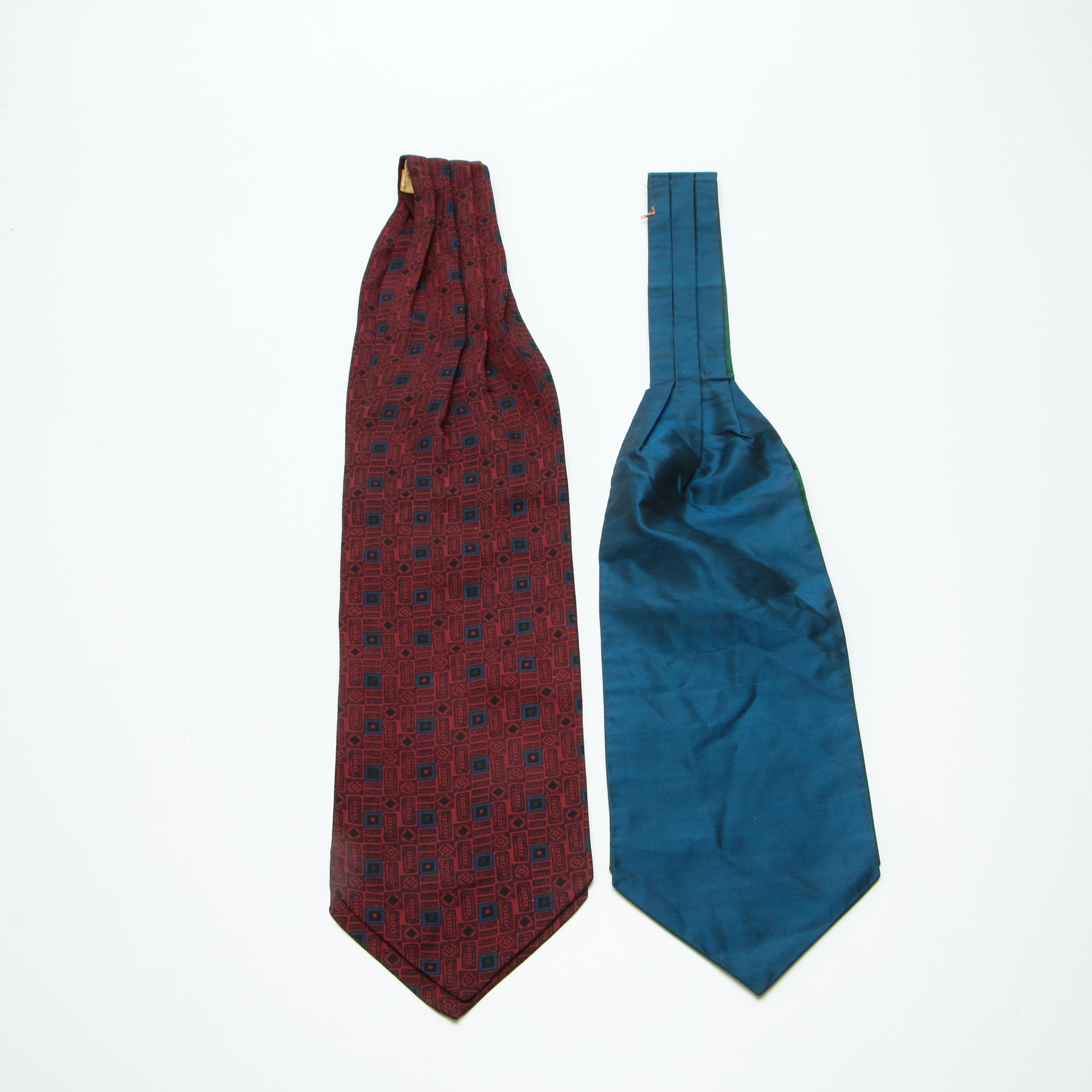 Men's Formal Neckties and Bowties in Printed Silk Twill