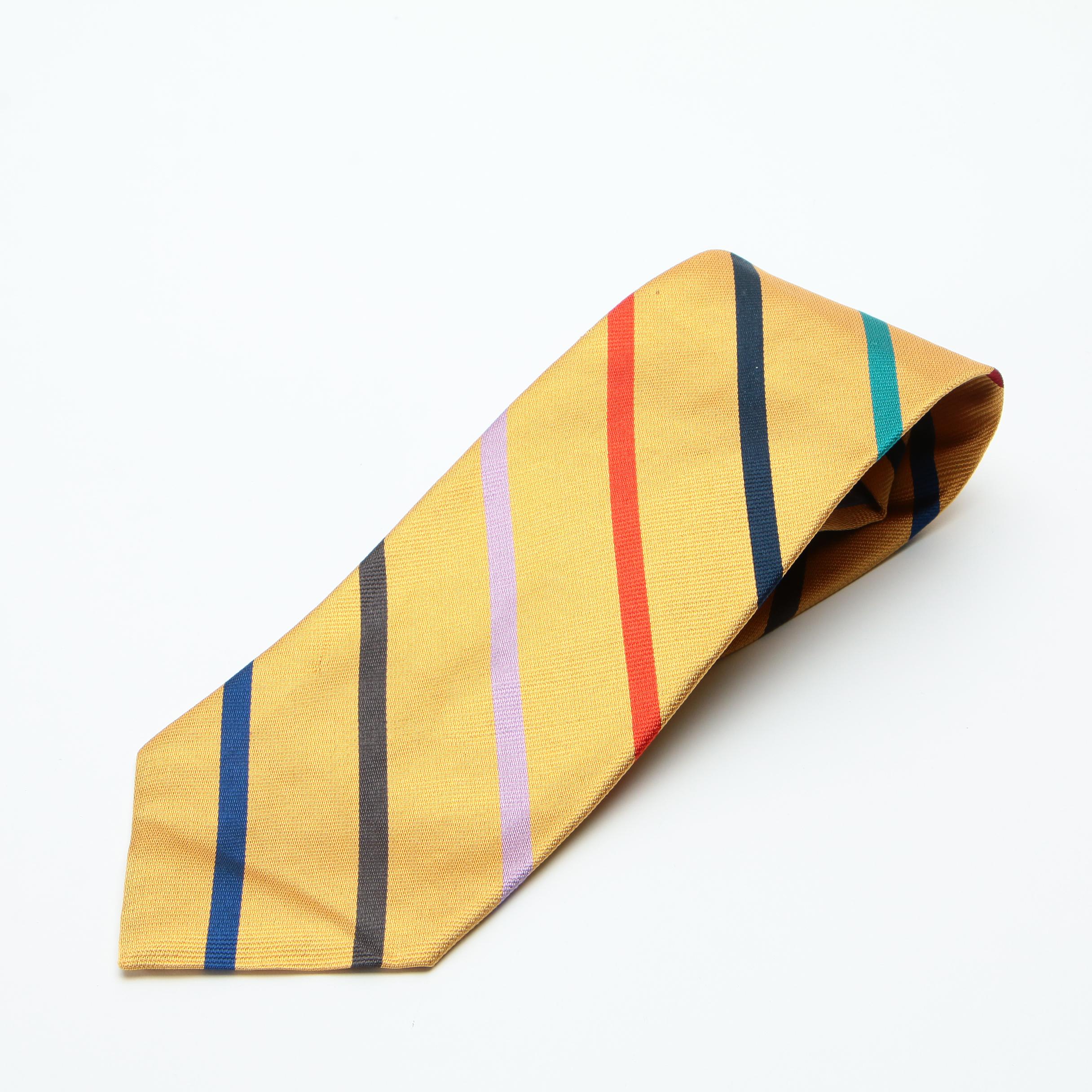Guy Laroche, Krizia, Liberty of London, Lagerfeld, and Other Silk Neckties