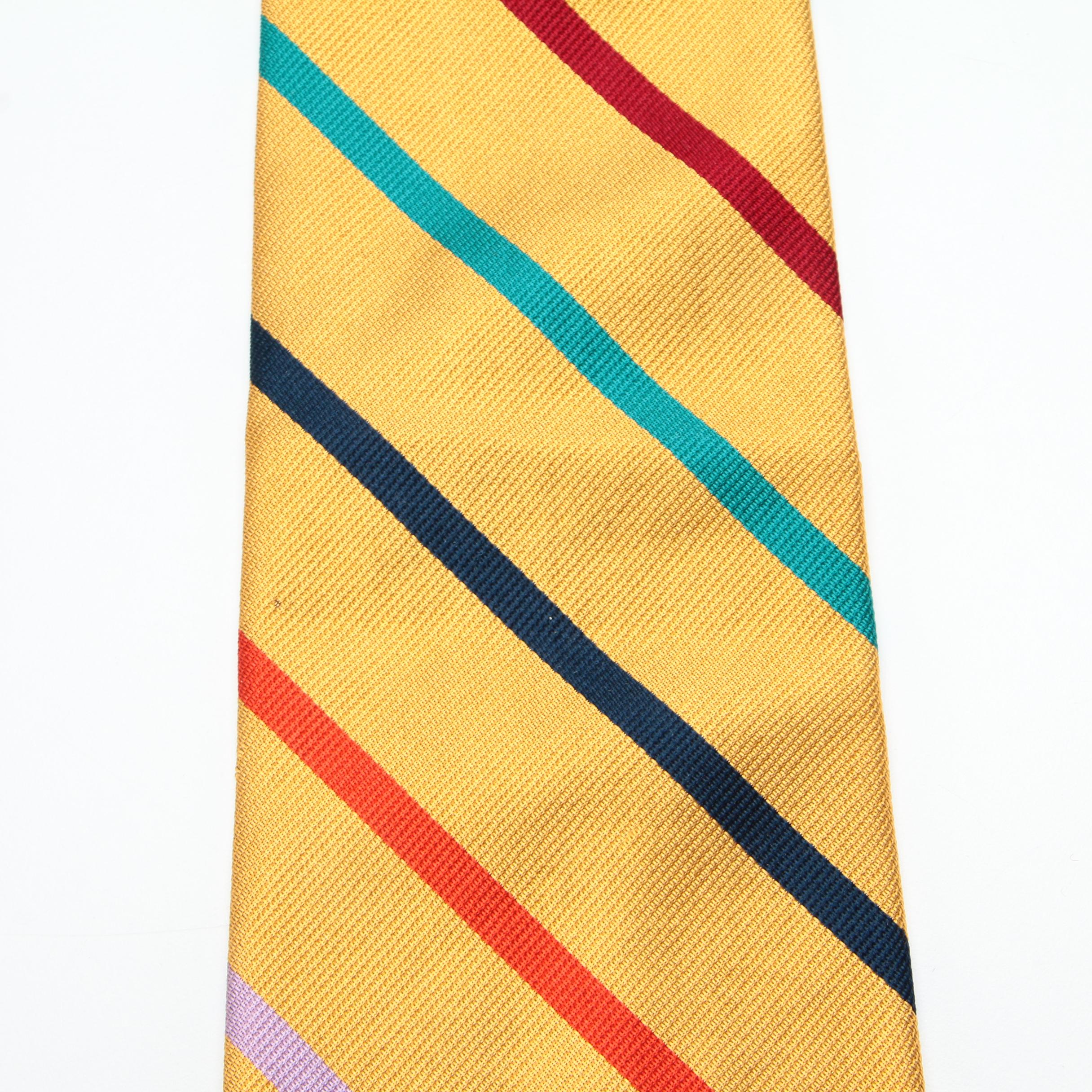 Guy Laroche, Krizia, Liberty of London, Lagerfeld, and Other Silk Neckties