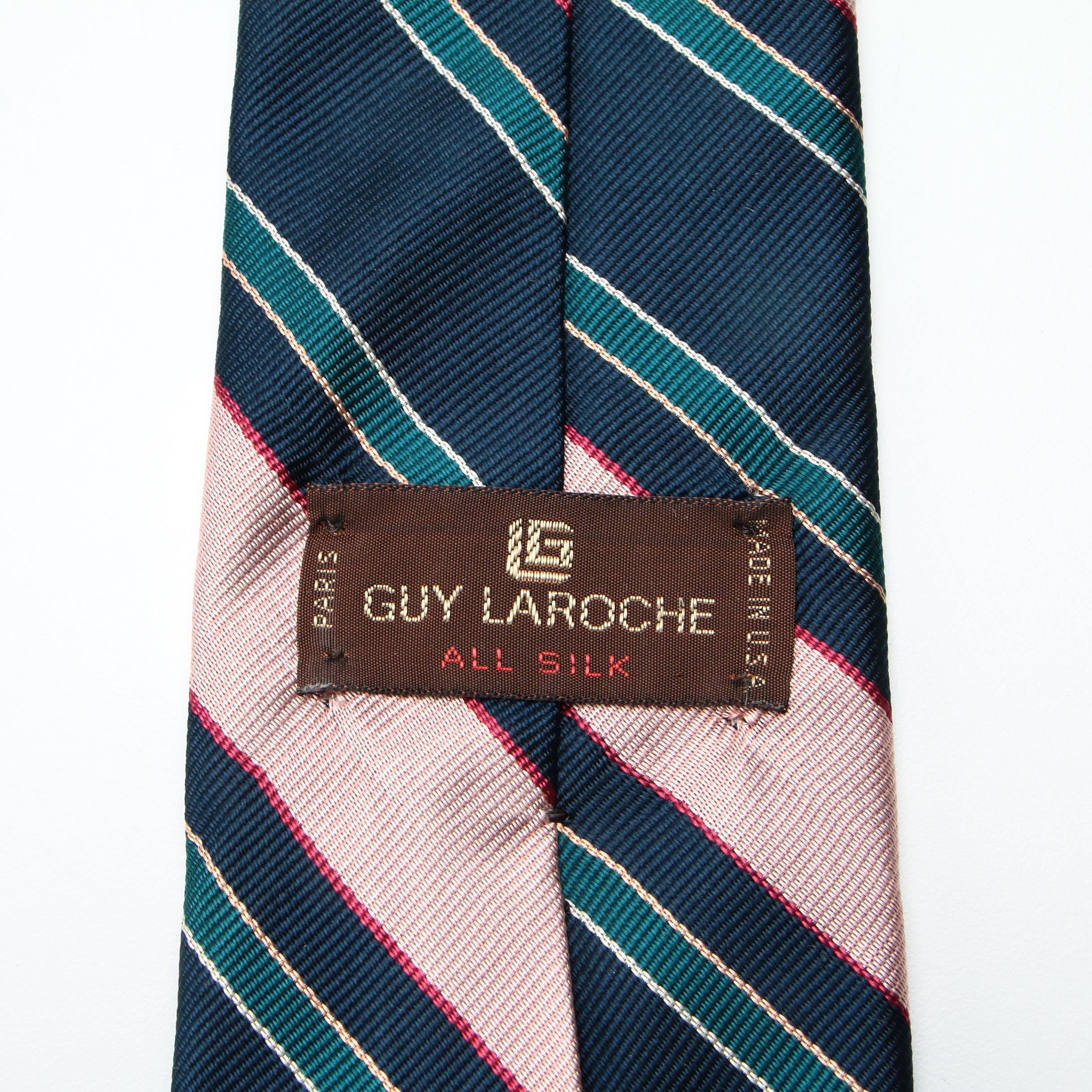Guy Laroche, Krizia, Liberty of London, Lagerfeld, and Other Silk Neckties