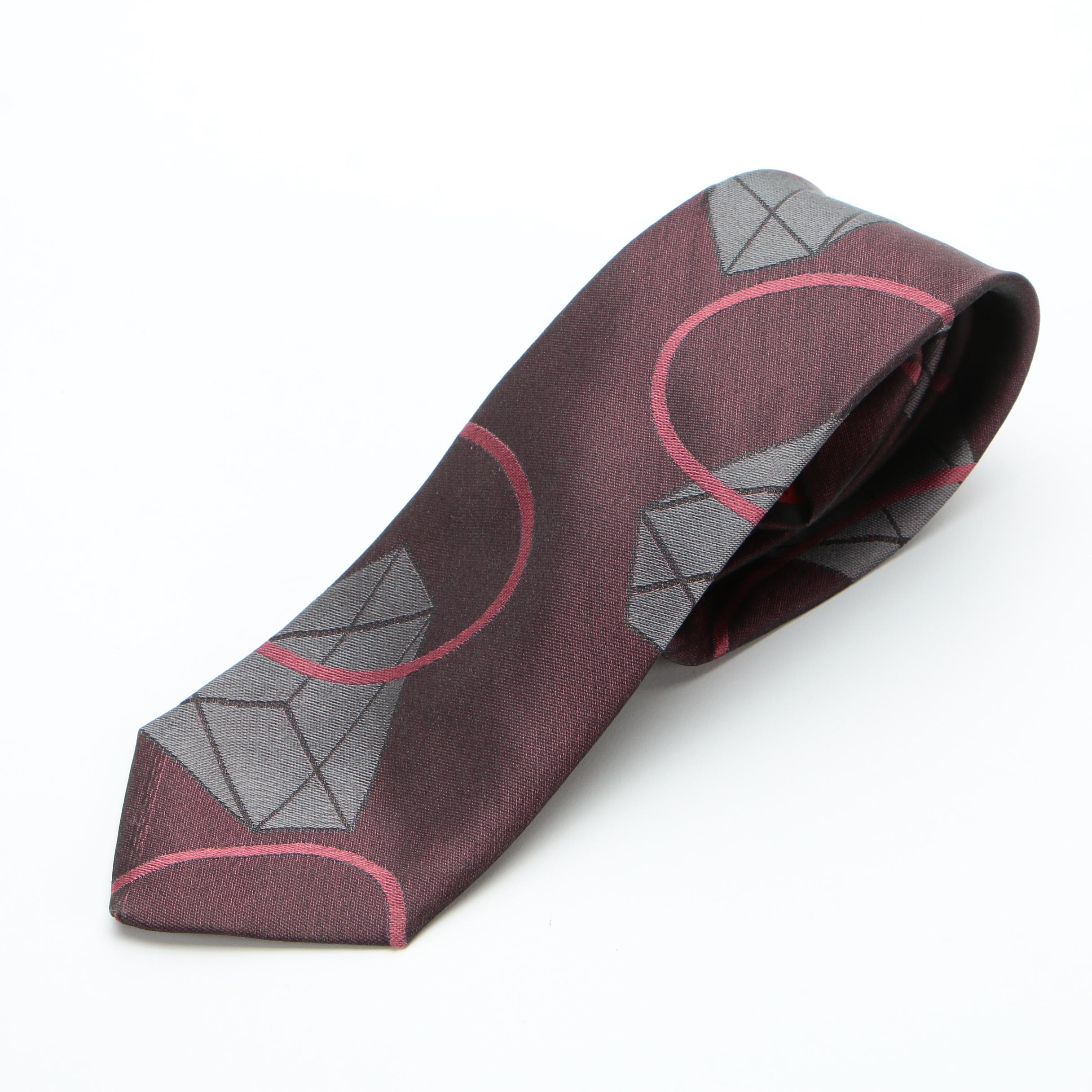 Guy Laroche, Krizia, Liberty of London, Lagerfeld, and Other Silk Neckties