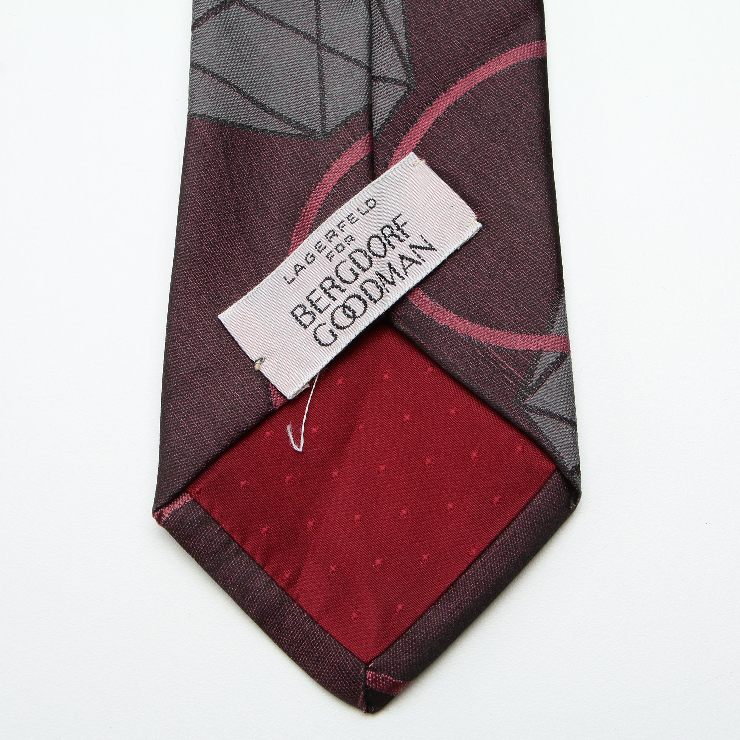 Guy Laroche, Krizia, Liberty of London, Lagerfeld, and Other Silk Neckties