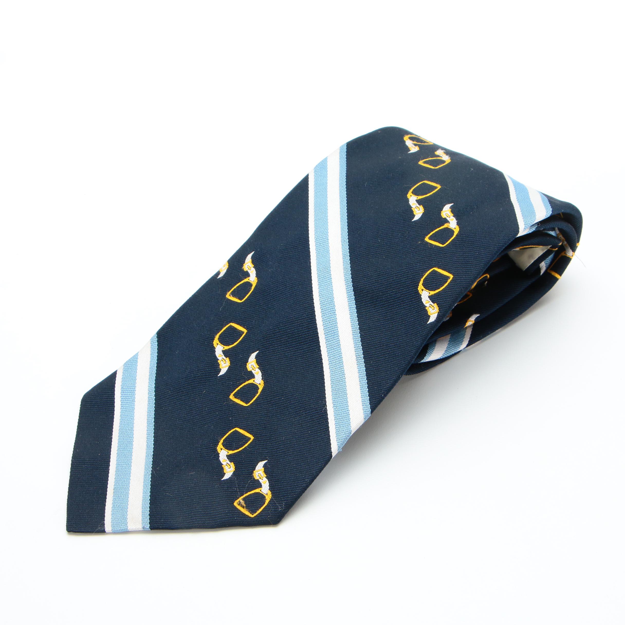 Guy Laroche, Krizia, Liberty of London, Lagerfeld, and Other Silk Neckties