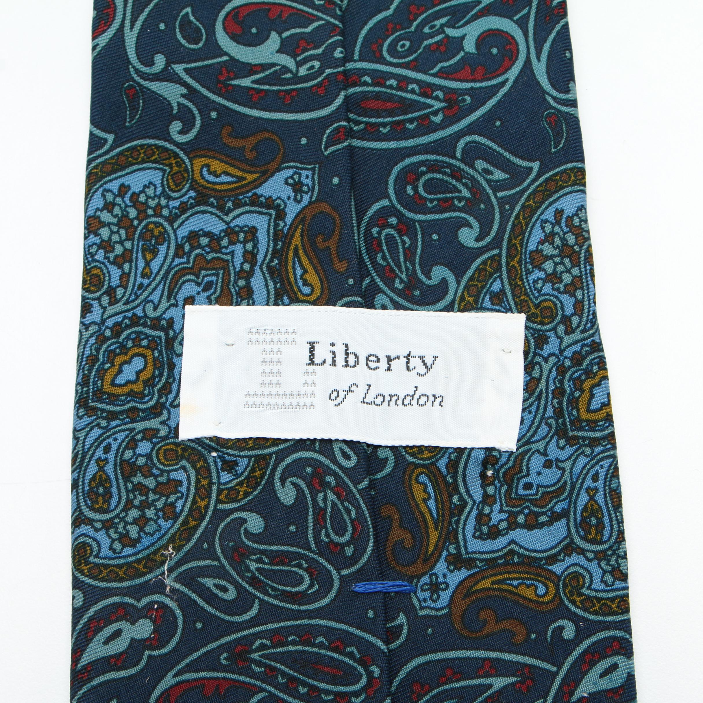 Guy Laroche, Krizia, Liberty of London, Lagerfeld, and Other Silk Neckties