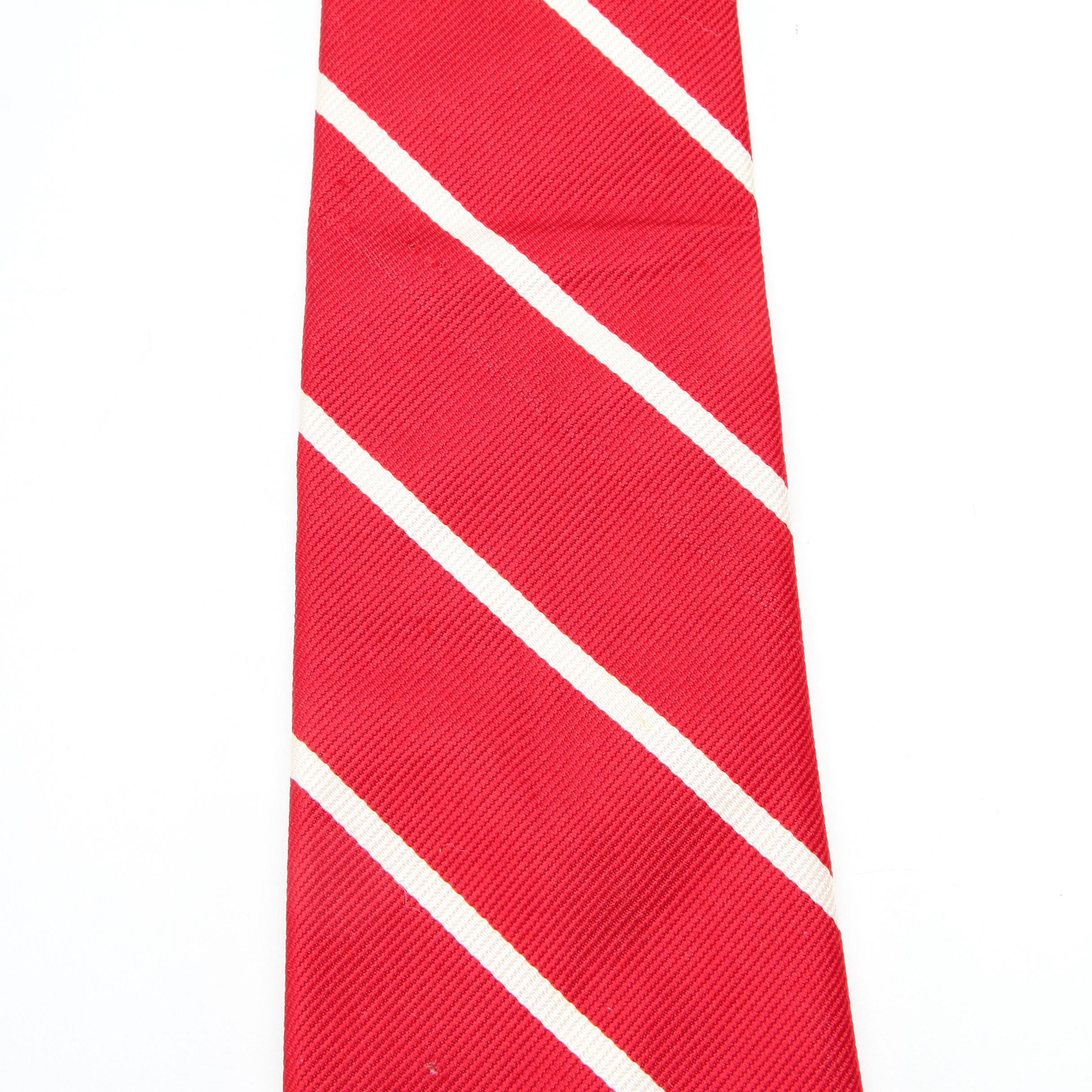 Guy Laroche, Krizia, Liberty of London, Lagerfeld, and Other Silk Neckties