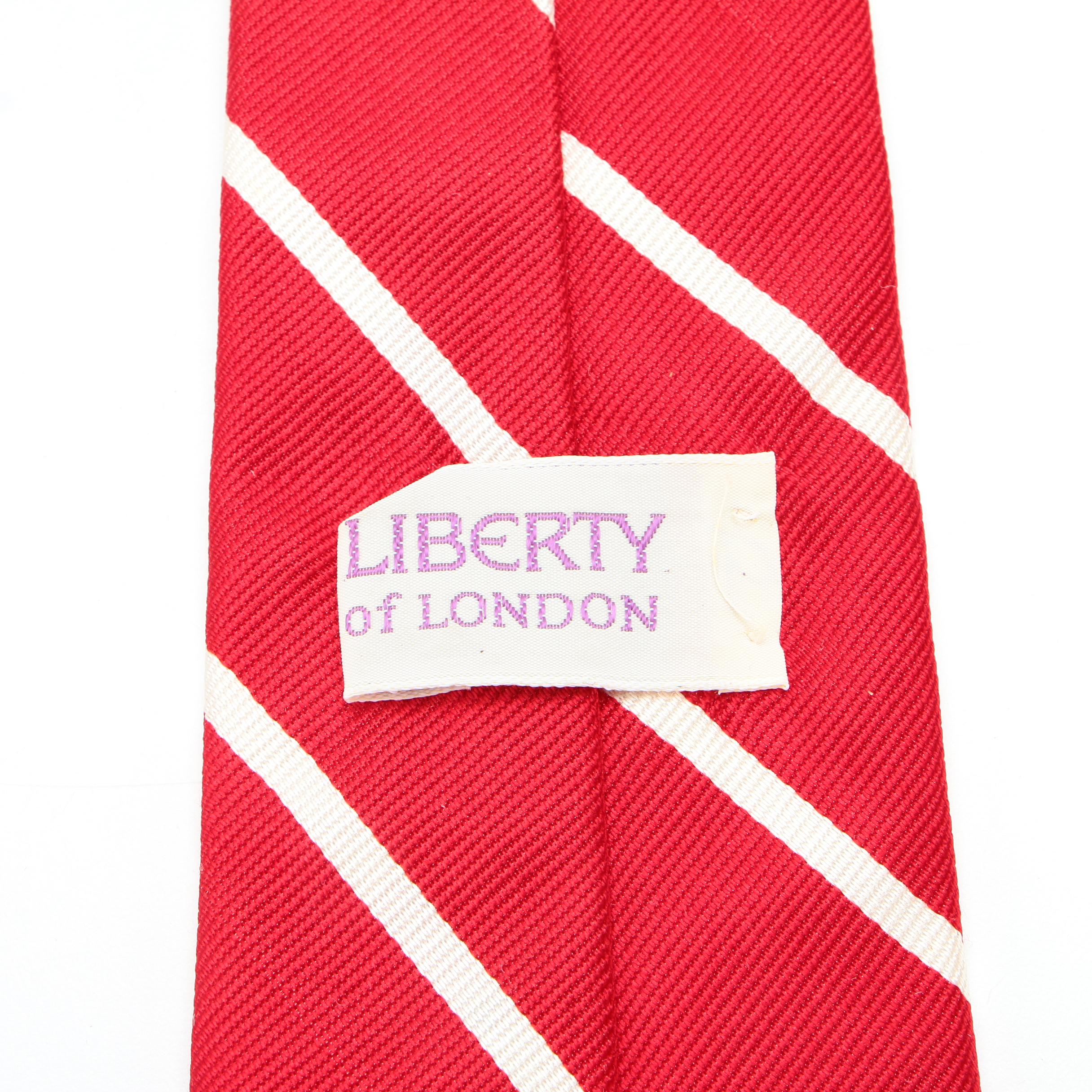 Guy Laroche, Krizia, Liberty of London, Lagerfeld, and Other Silk Neckties