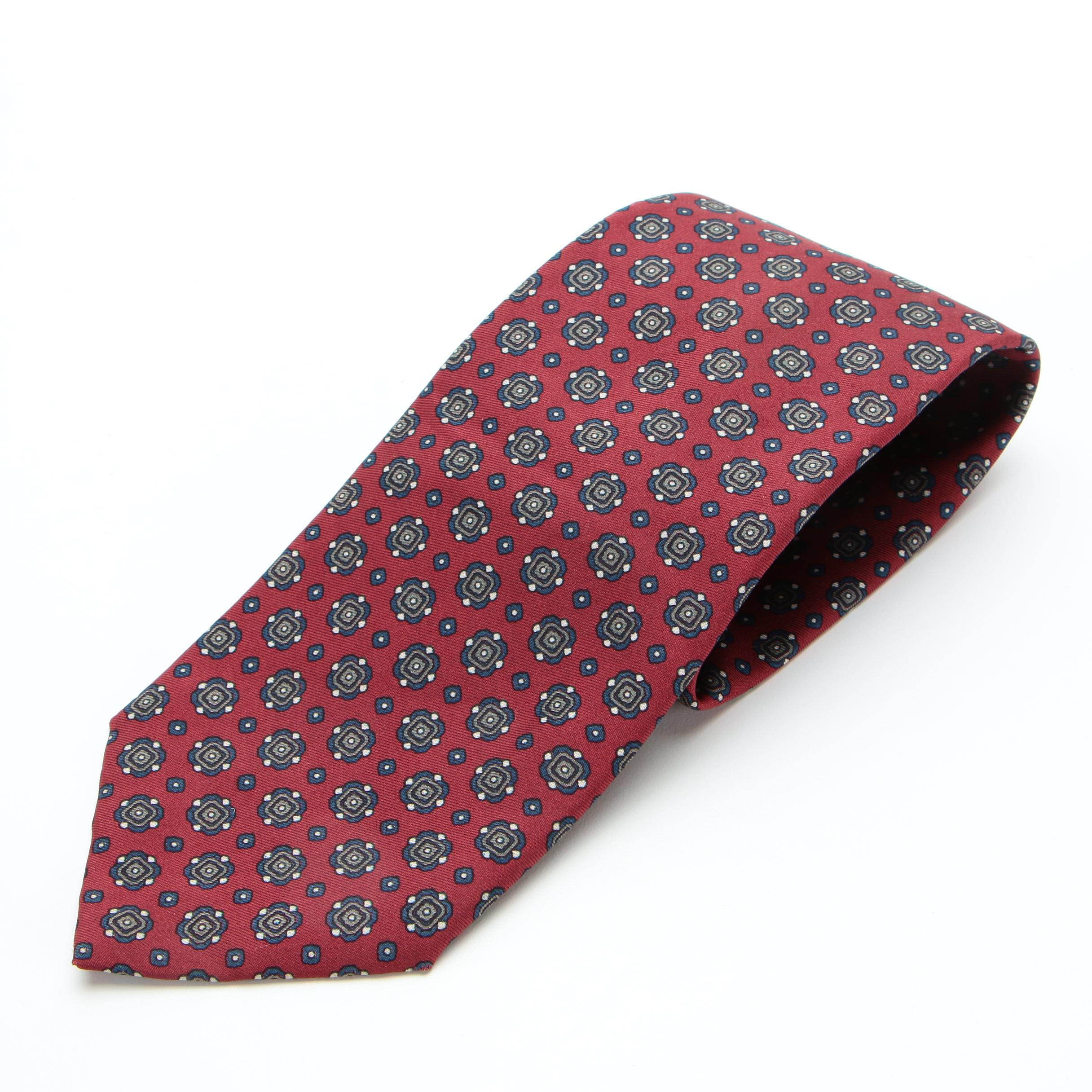 Guy Laroche, Krizia, Liberty of London, Lagerfeld, and Other Silk Neckties