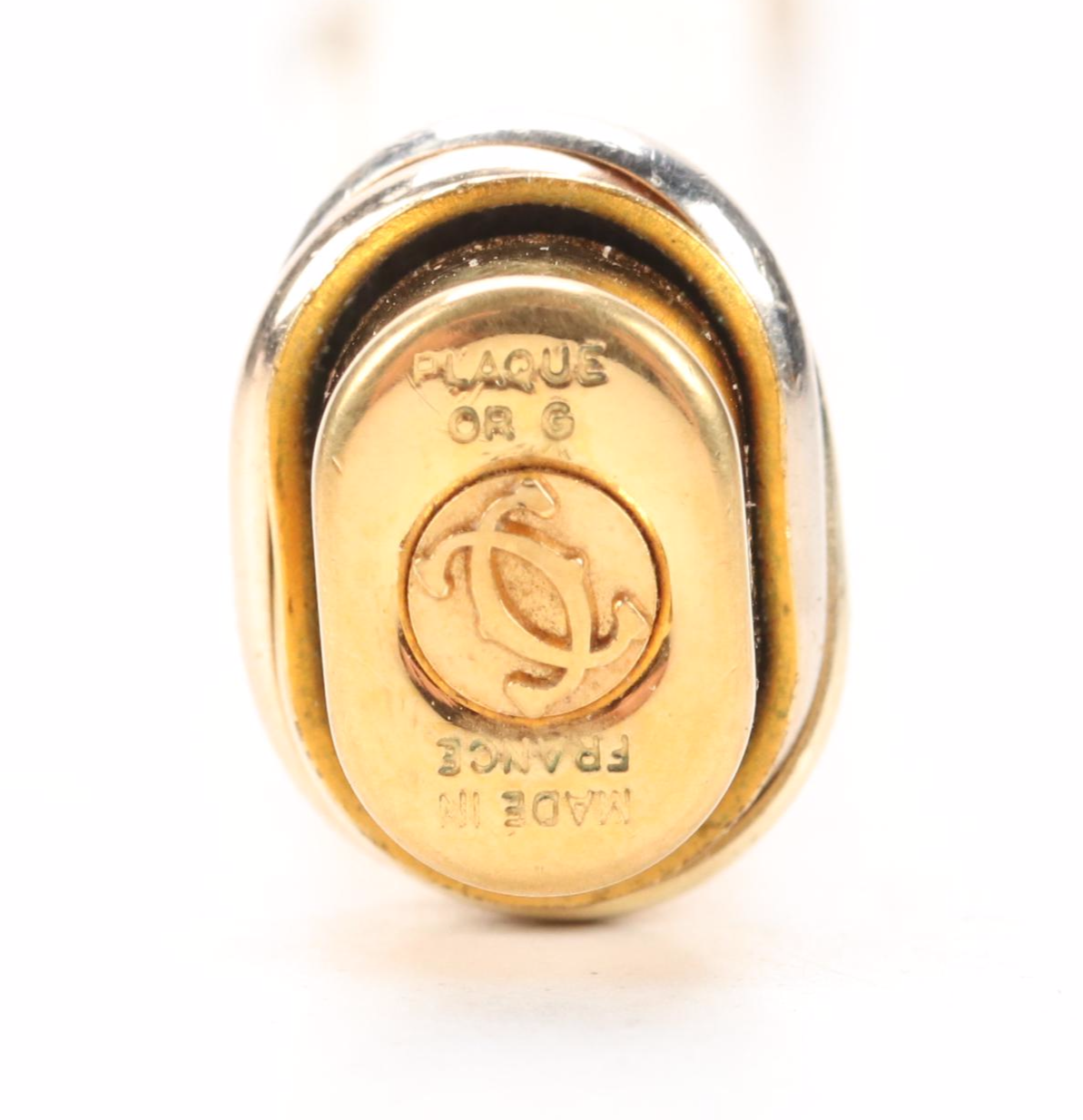 Le Must de Cartier Vendôme Trinity Gold Plate Ballpoint Pen