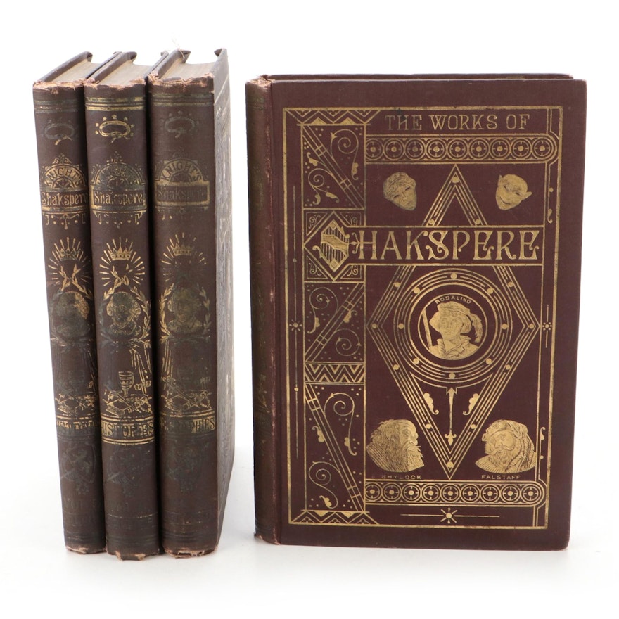 "The Works of Shakspere" Pictorial Edition Edited by Charles Knight, 19th C.