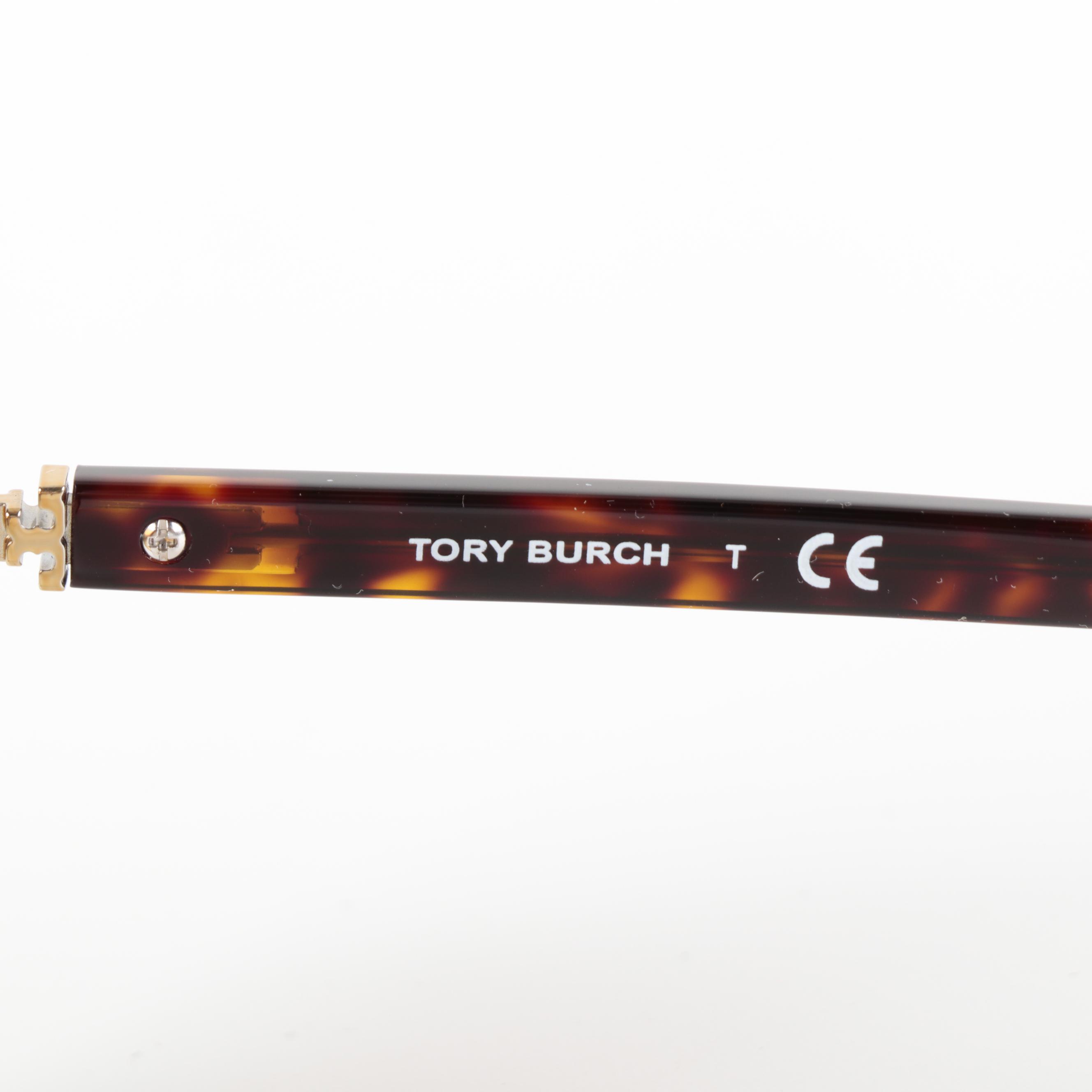 Tory Burch TY7138 Havana Sunglasses with Case