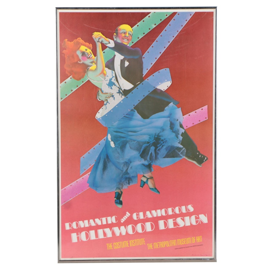 Offset Lithograph Poster After Richard Bernstein, Late 20th Century