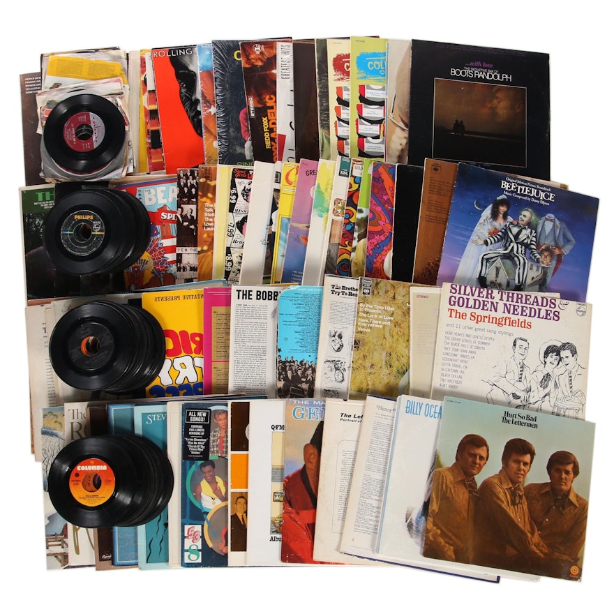 Paul Simon, Rolling Stones, Beetlejuice, Billy Ocean and Other Records