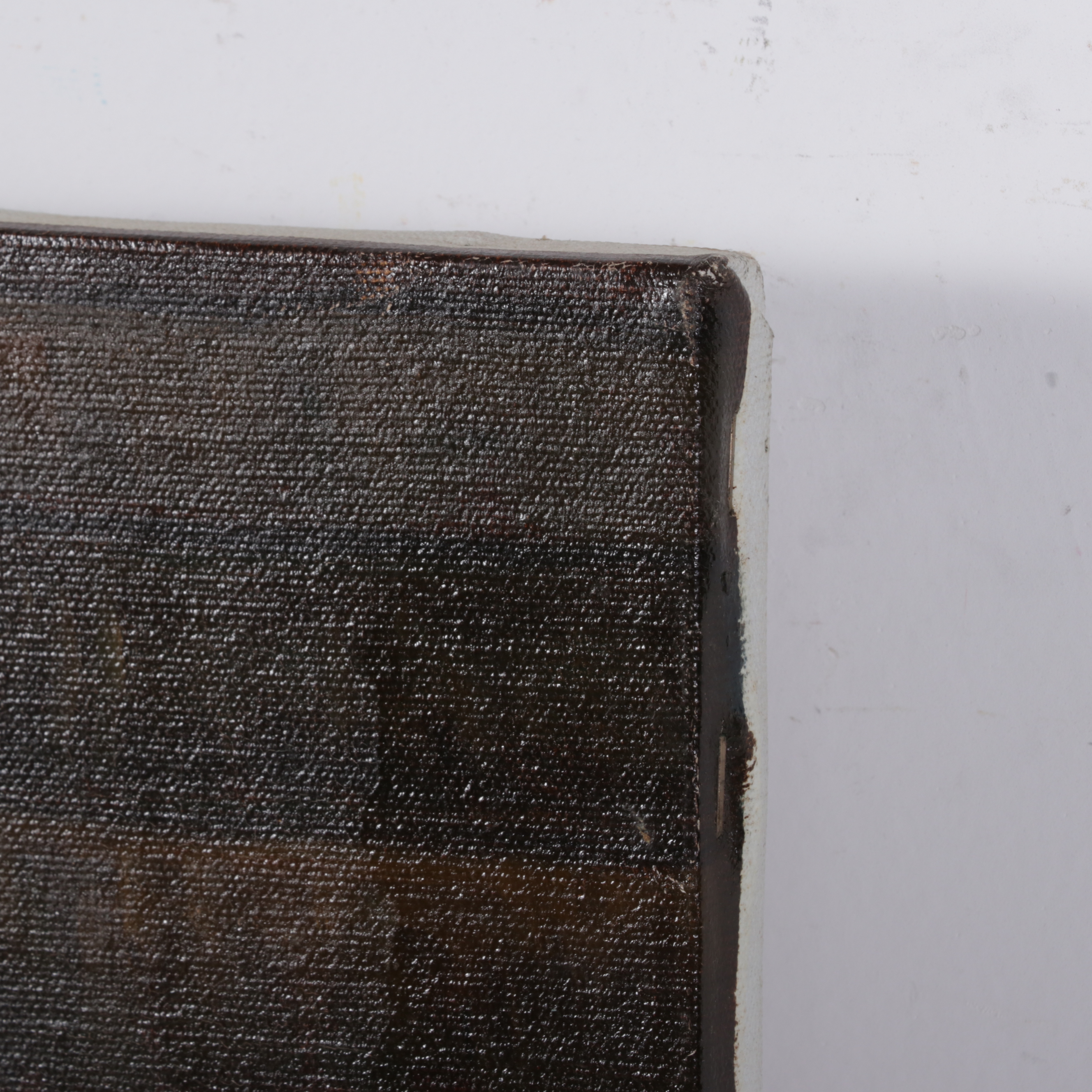 Oil Painting After Joseph Kahil "The Collector," Late 20th Century