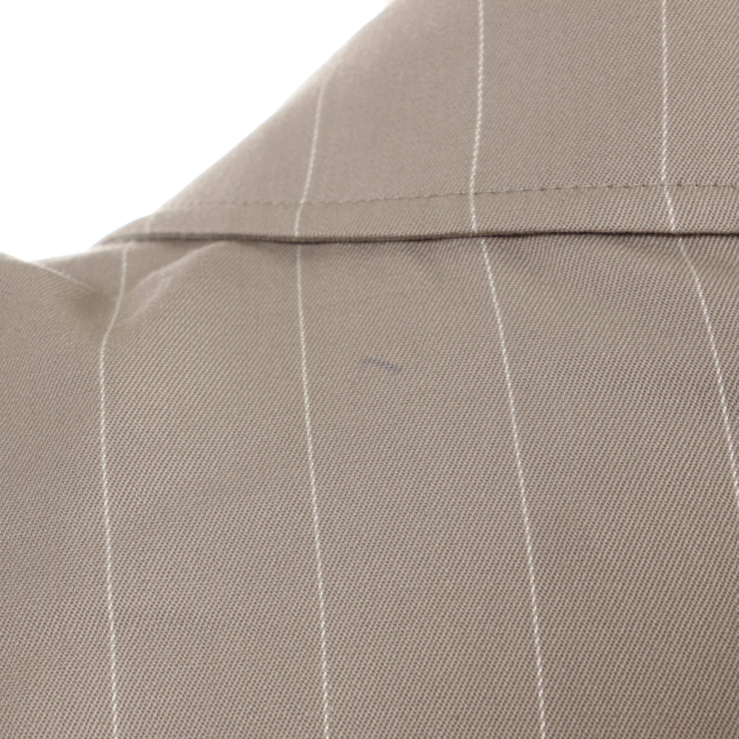 Bill Blass Striped Wool Coat