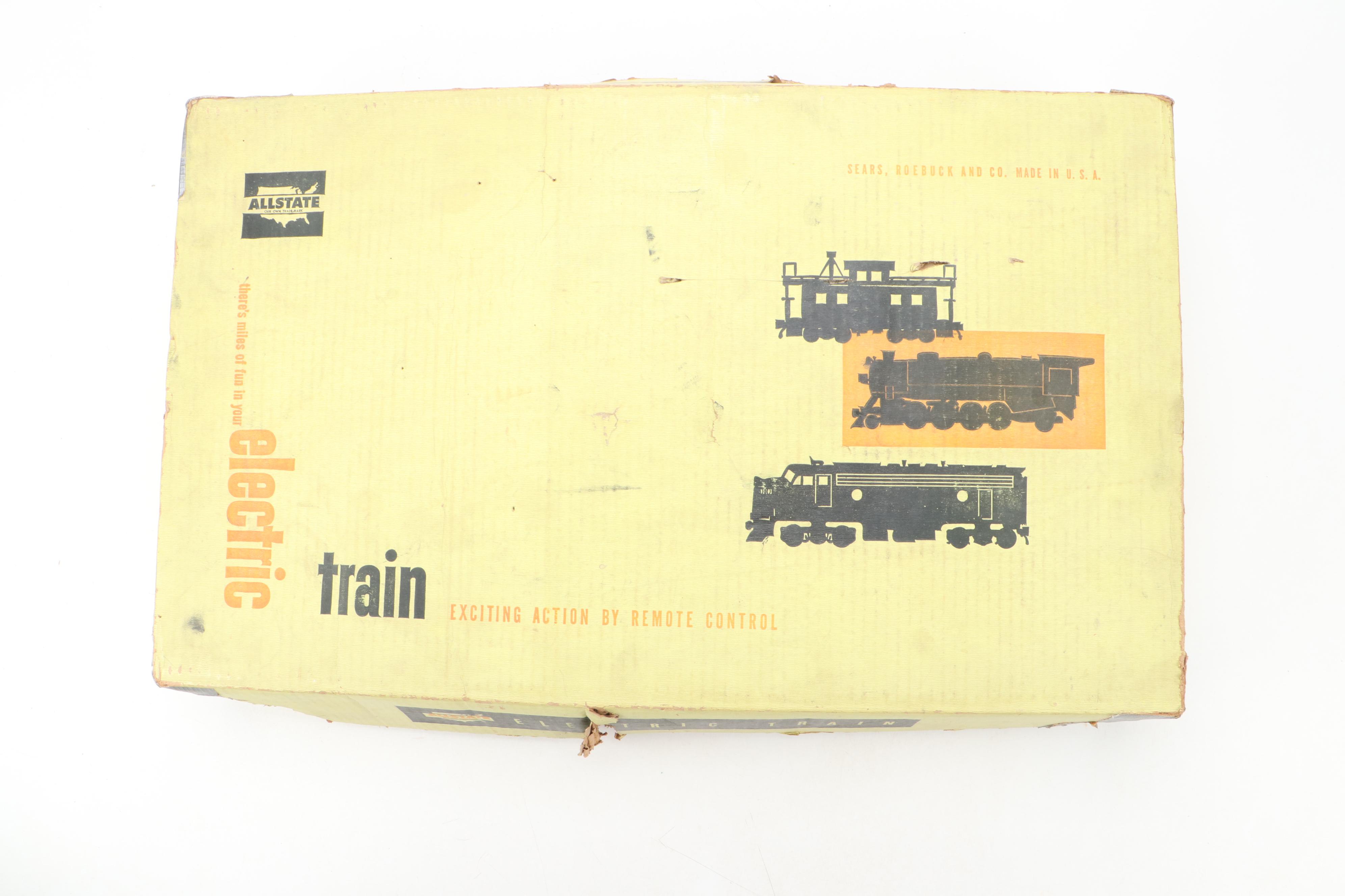 Sears Allstate O Gauge Model Railroad Set by Marx