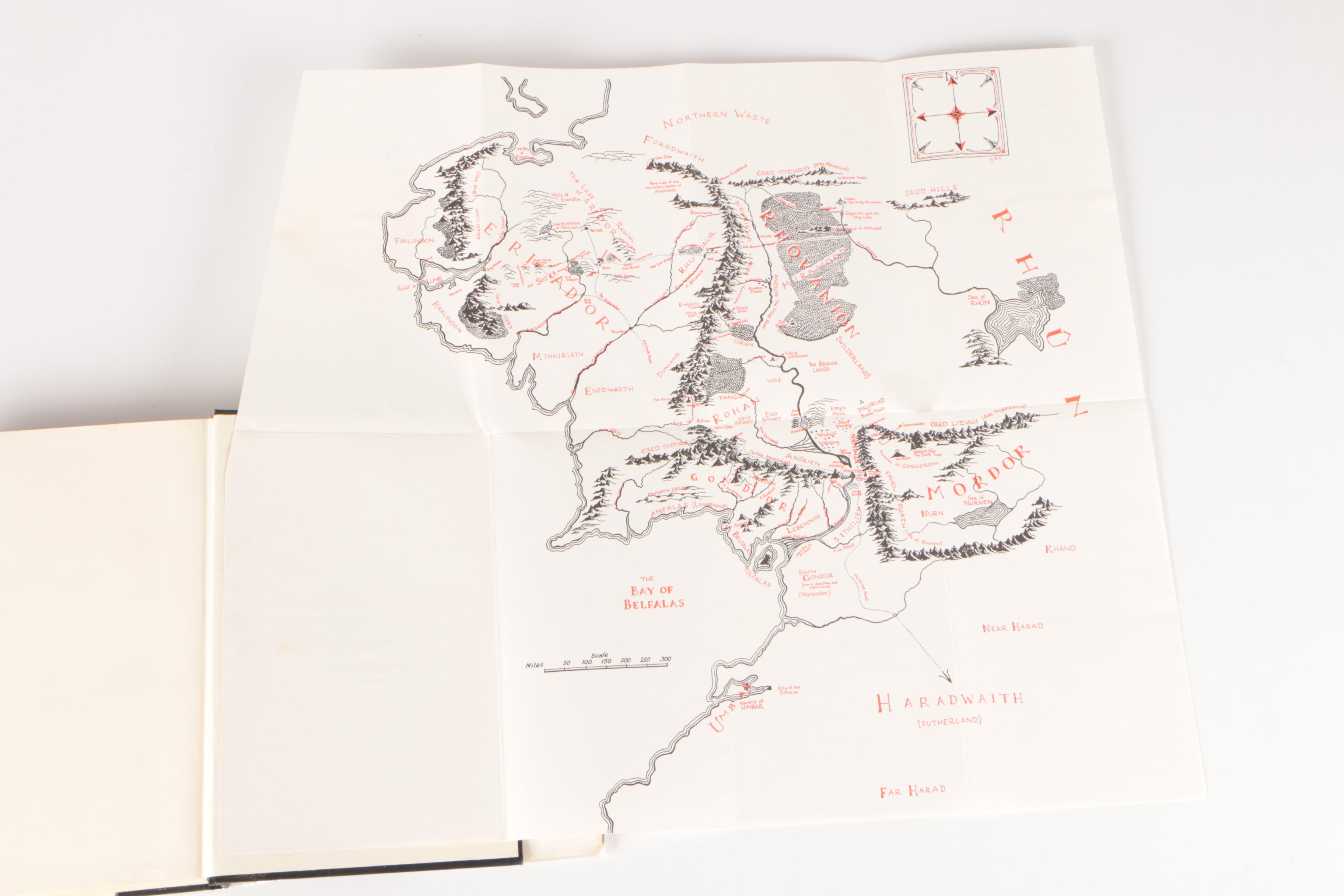 Second American Edition "The Lord of the Rings" by J. R. R. Tolkien Box Set