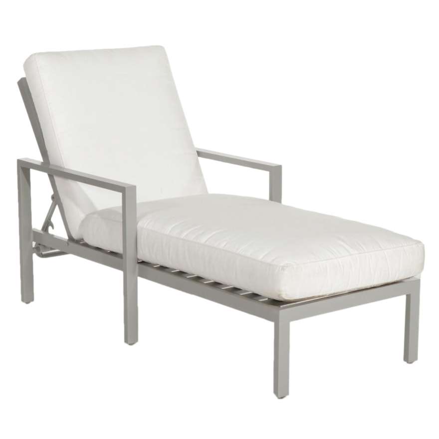 Arhaus Aluminum Frame Patio Lounge Chair