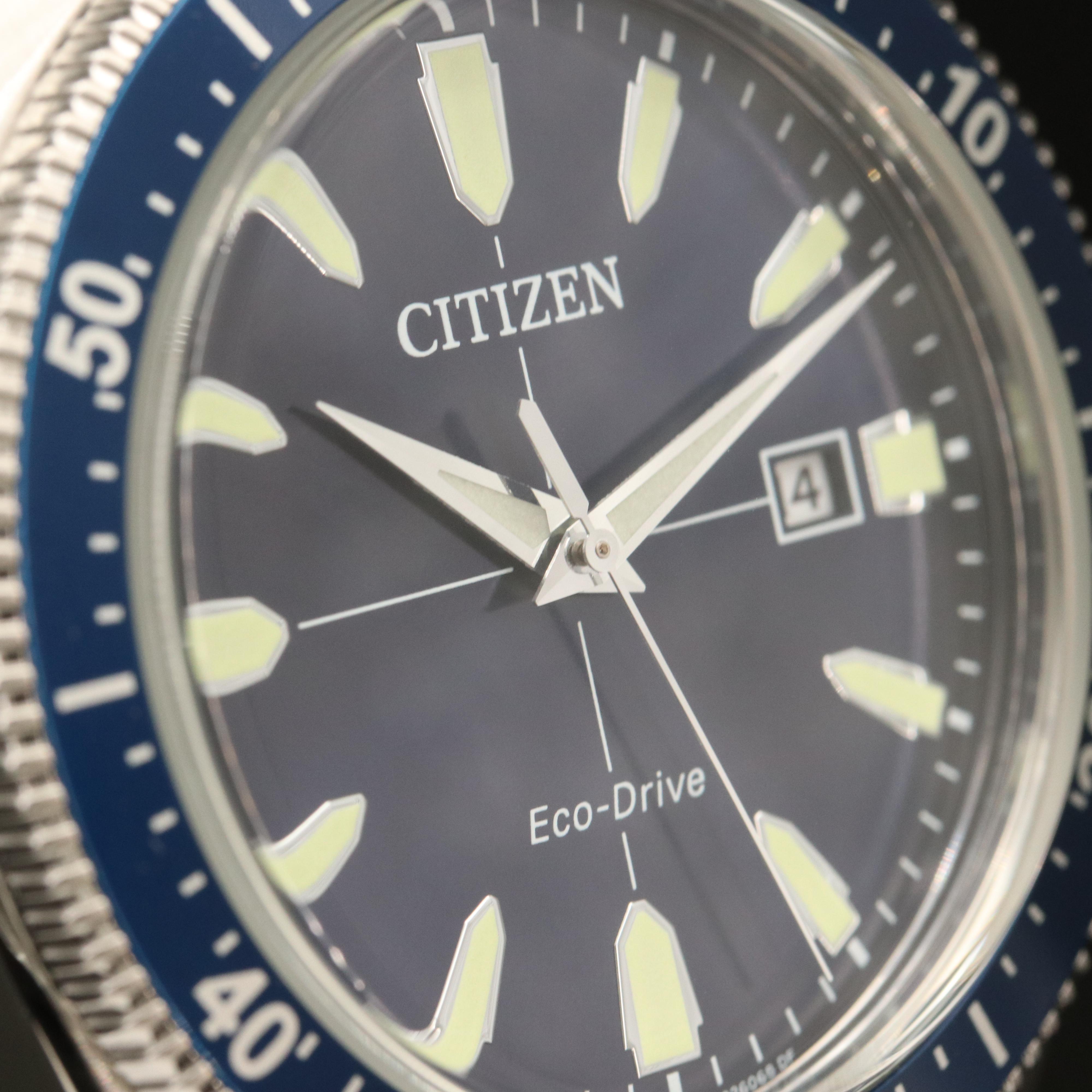 Citizen Eco-Drive "Brycen" Stainless Steel Watch