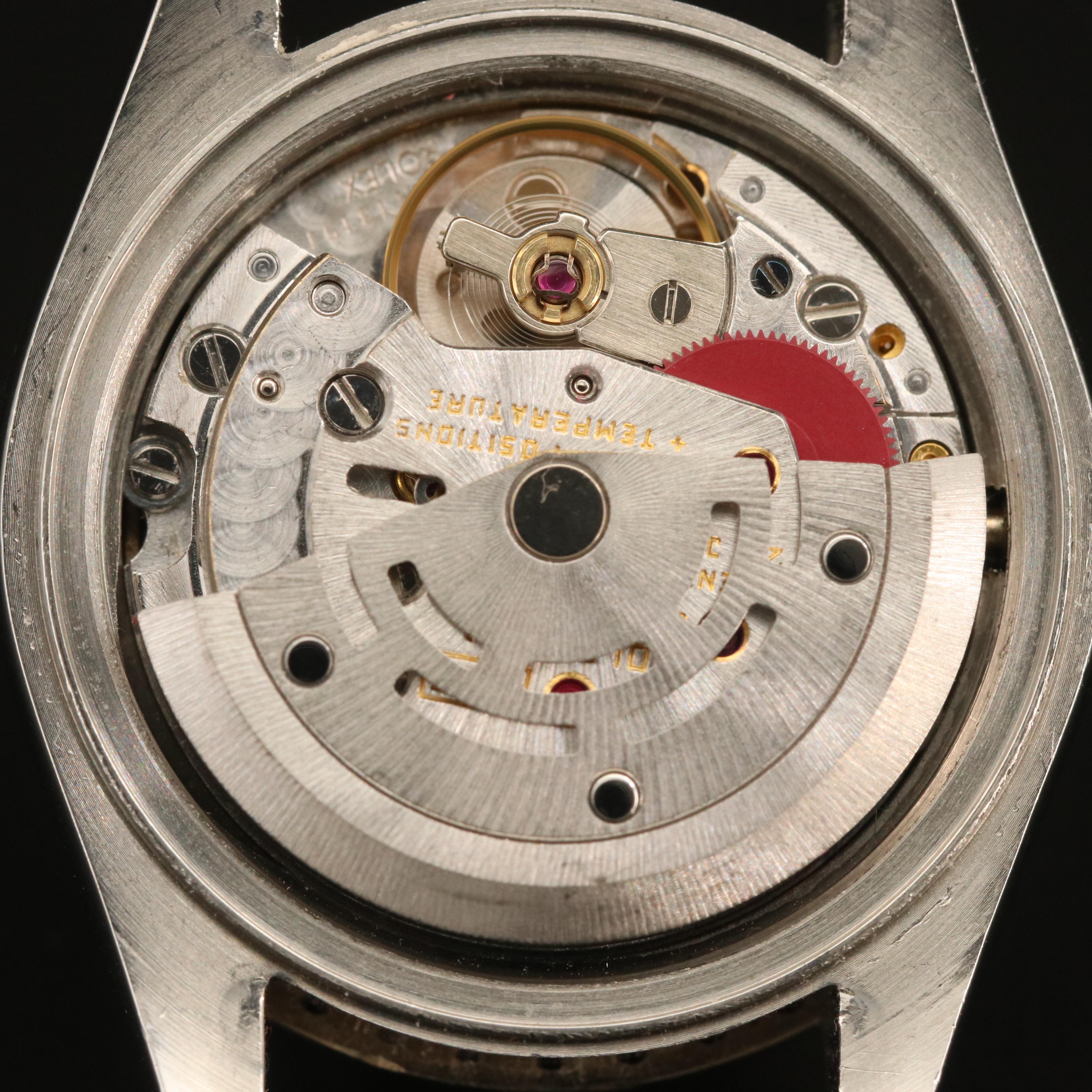 1986 Rolex Datejust 14K and Stainless Steel Diamond Bezel Watch