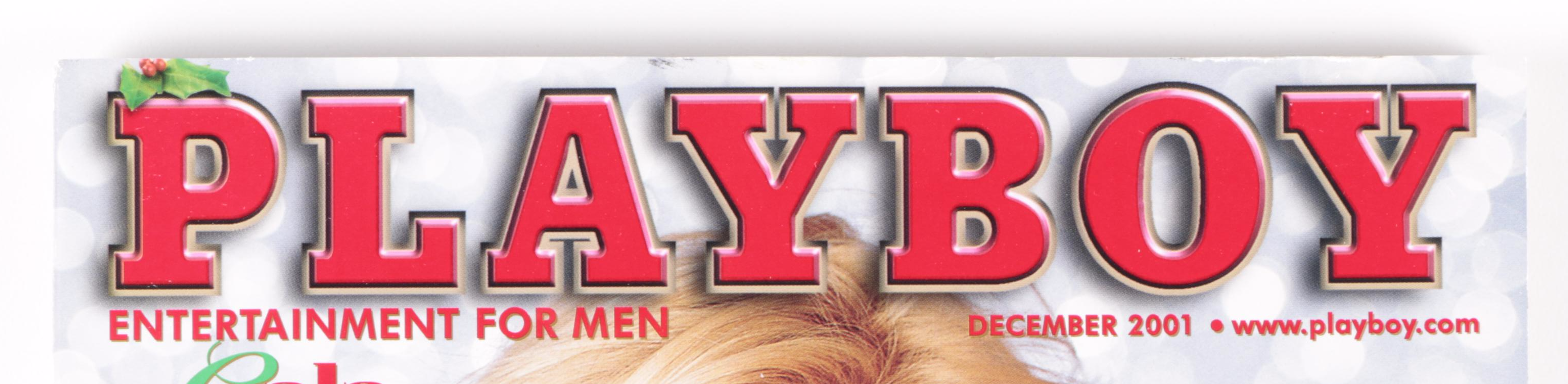 "Playboy" Magazine Featuring Pamela Anderson, Anna Nicole Smith and Others, 2001