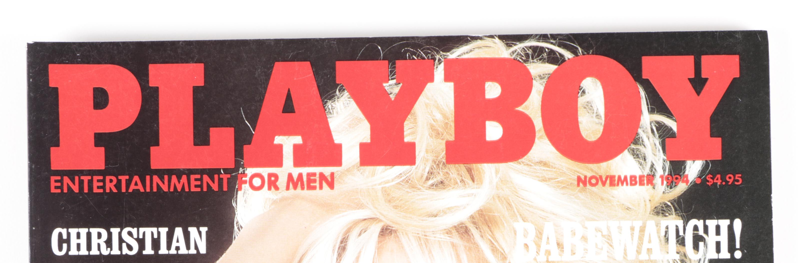 "Playboy" Magazines Featuring Anna Nicole Smith, Elle MacPherson and Others