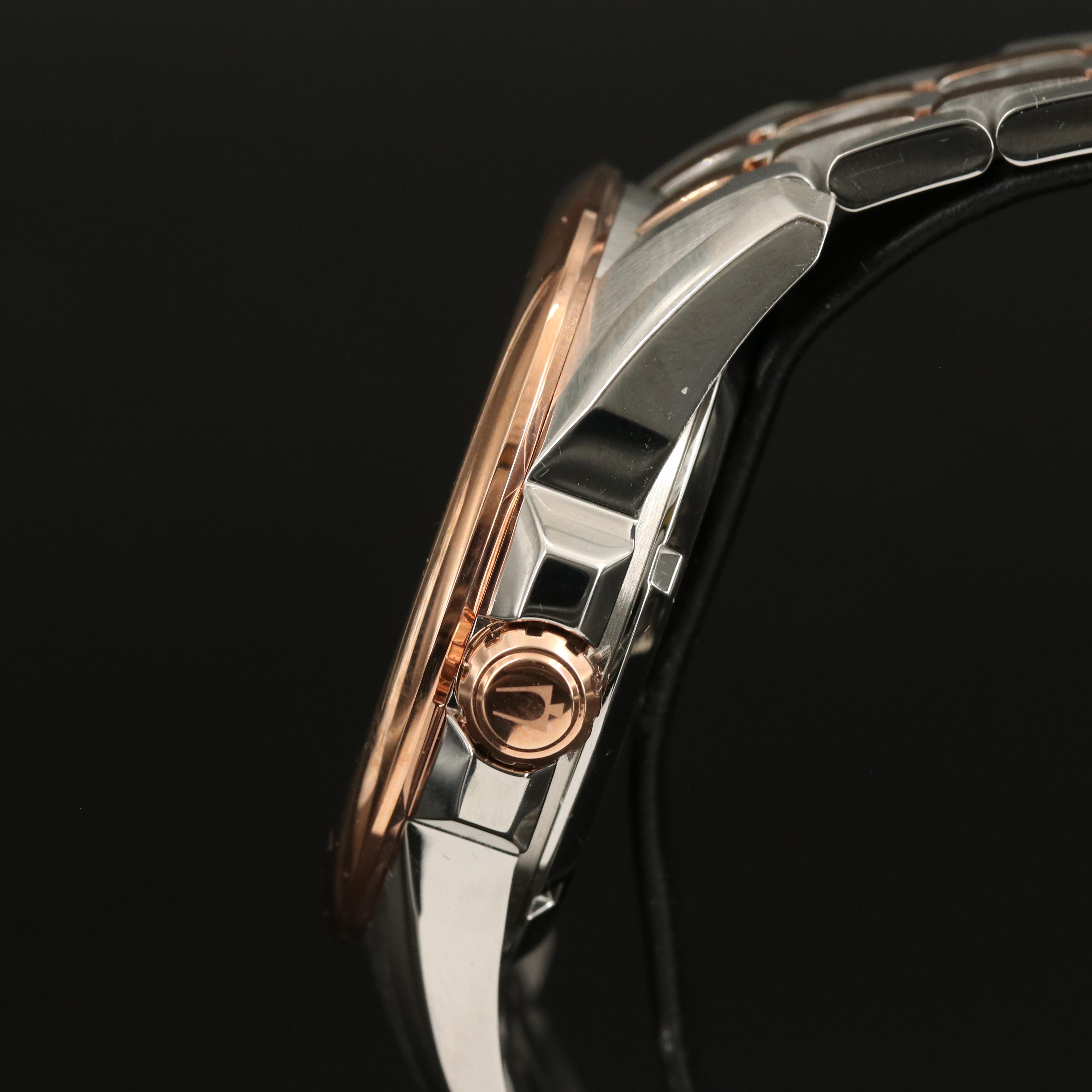 Bulova Skeleton Dial Two-Tone Automatic Watch