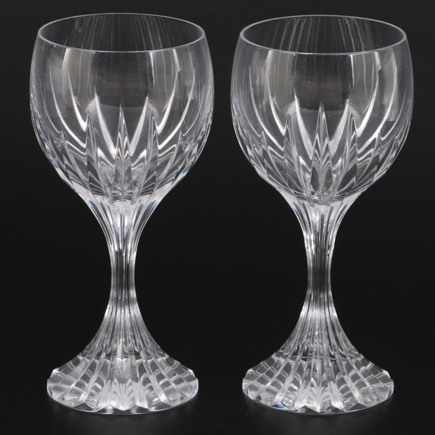 Baccarat "Massena" Crystal Water Goblets