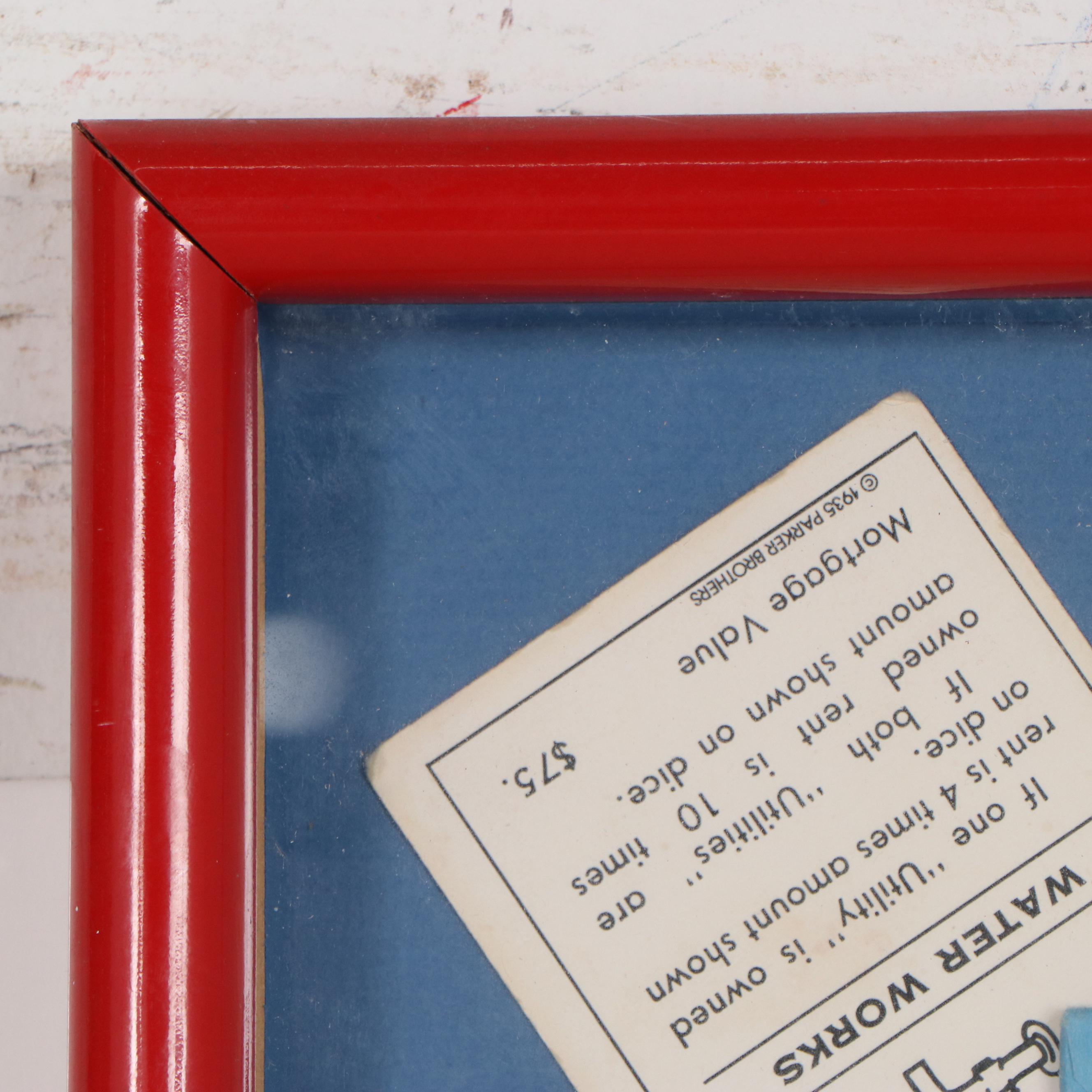 Framed Game of Monopoly, 1980s