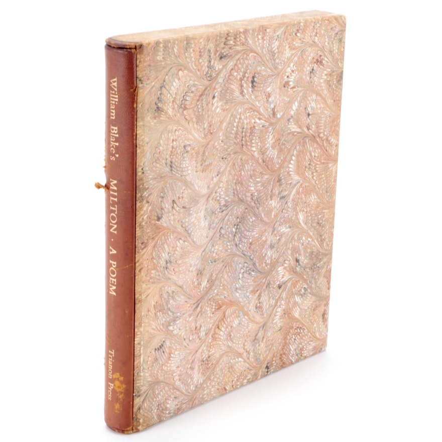 Limited Facsimile Edition "Milton: A Poem" by William Blake